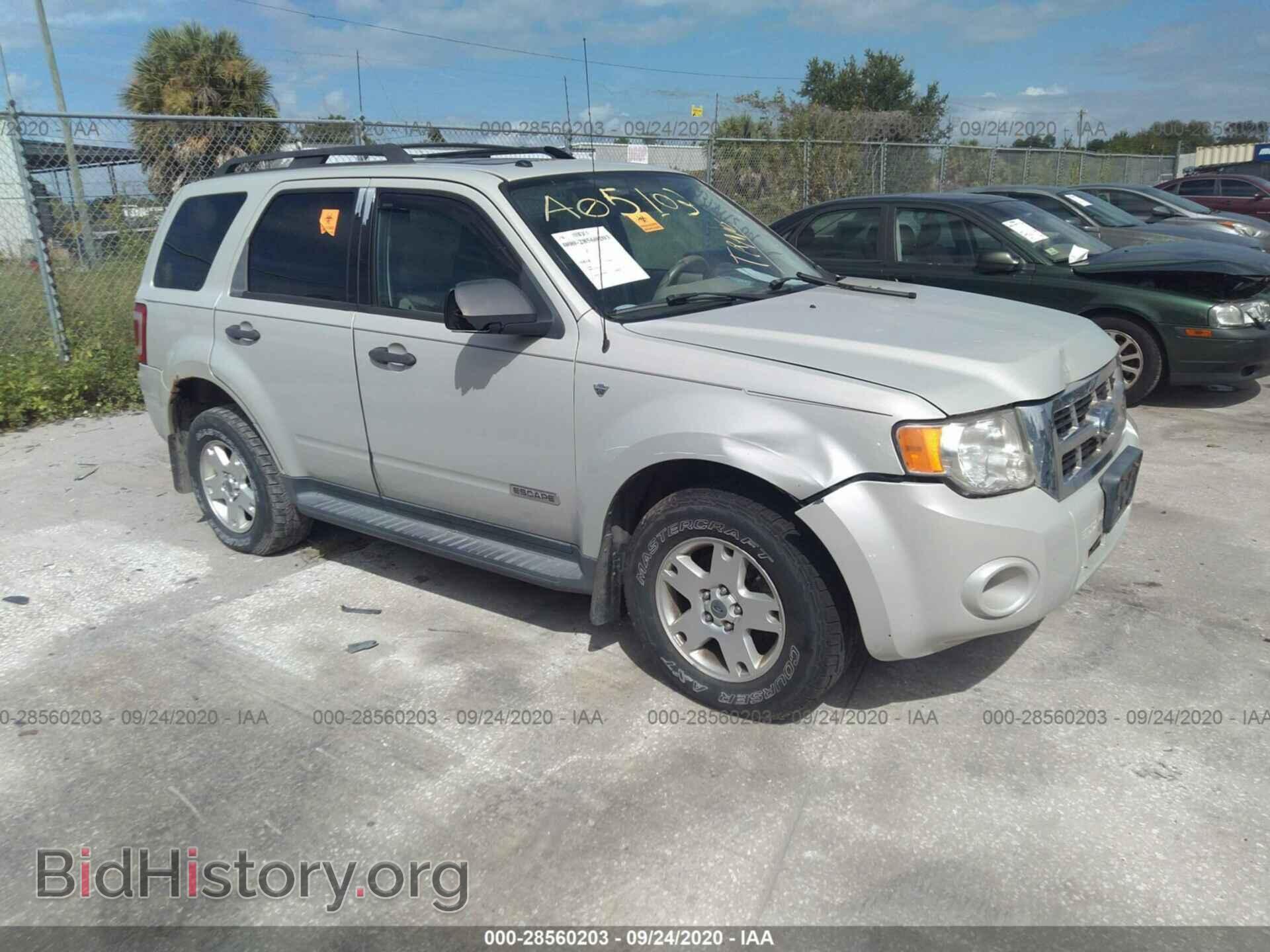 Фотография 1FMCU93138KA05103 - FORD ESCAPE 2008