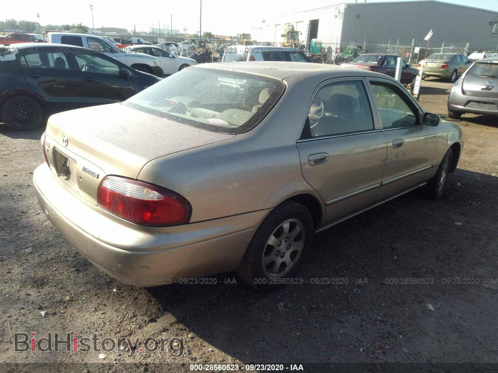 2000 MAZDA 626 - VIN: 1YVGF22C3Y5141086 - Фото 4