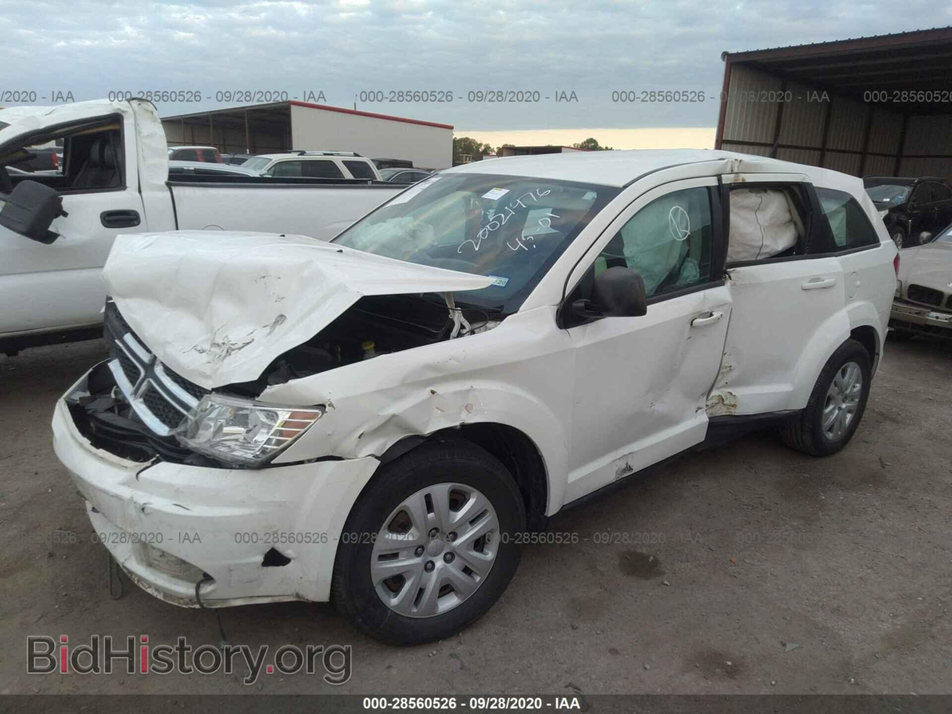 2015 DODGE JOURNEY - VIN: 3C4PDCAB0FT708801 - Фото 2