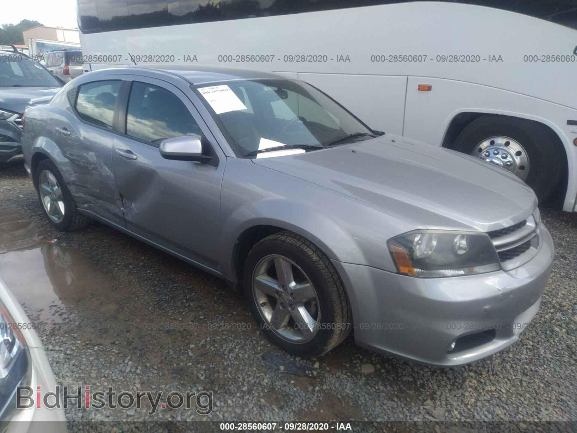 Фотография 1C3CDZCB0DN633923 - DODGE AVENGER 2013