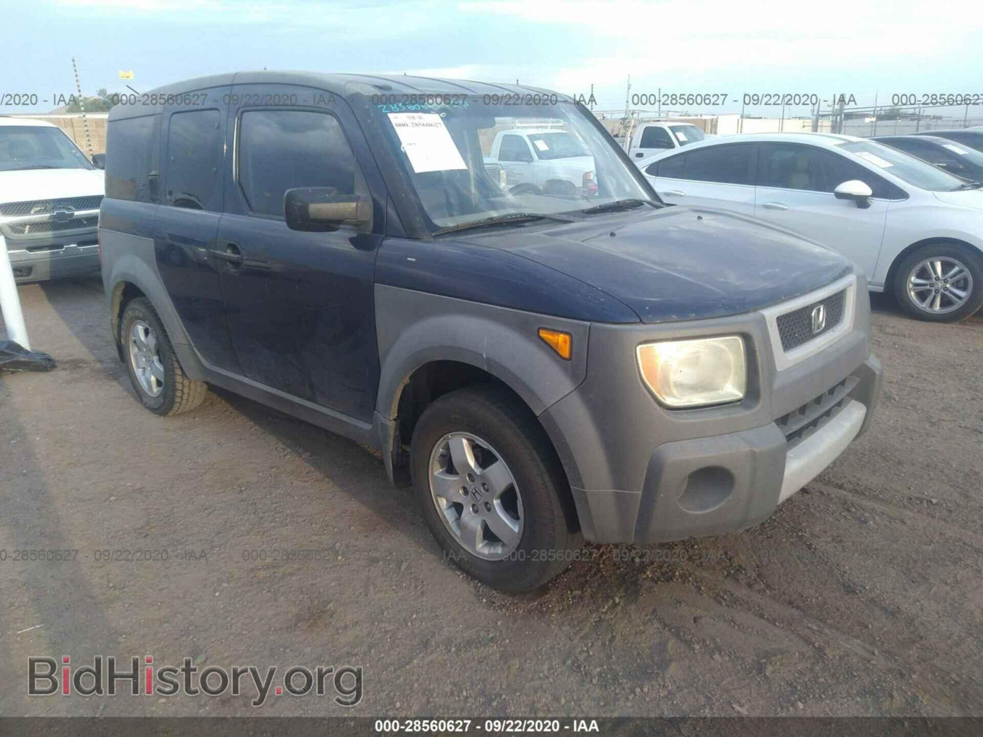 Фотография 5J6YH18553L010585 - HONDA ELEMENT 2003