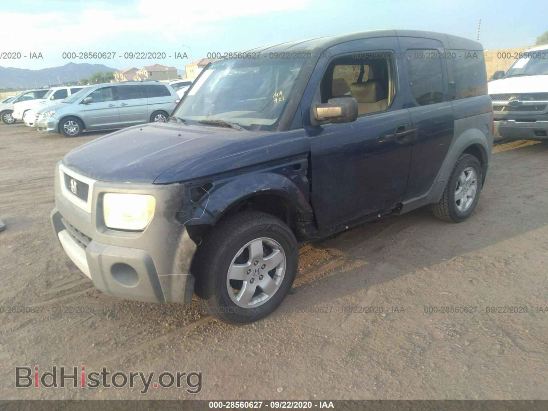 2003 HONDA ELEMENT - VIN: 5J6YH18553L010585 - Фото 2