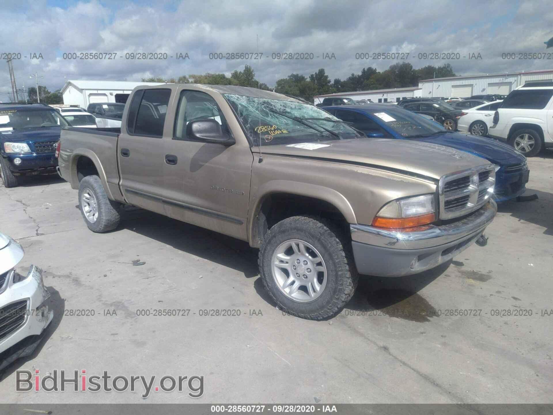 Фотография 1B7HG48N22S581515 - DODGE DAKOTA 2002