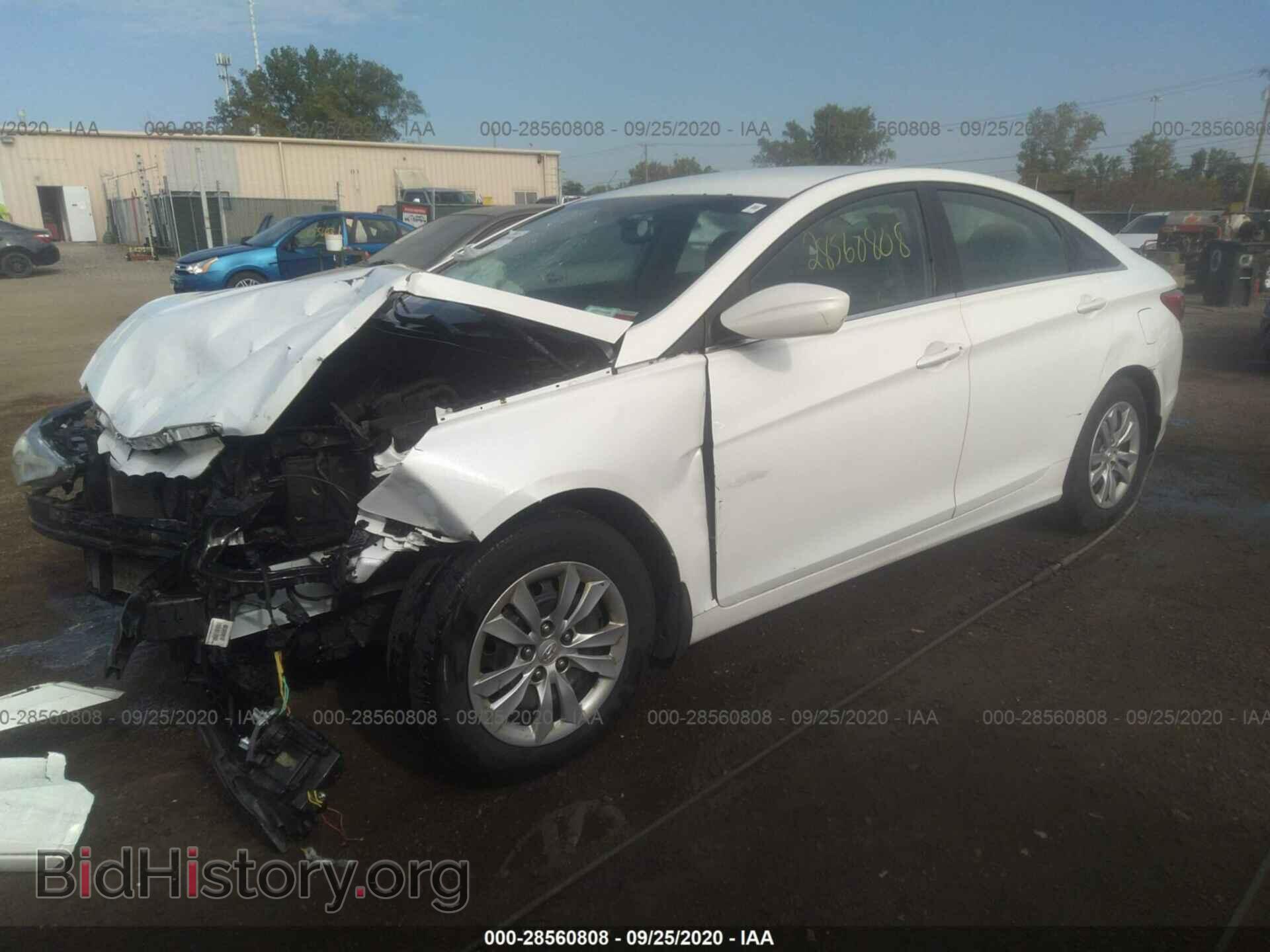2012 HYUNDAI SONATA - VIN: 5NPEB4AC1CH434371 - Фото 2