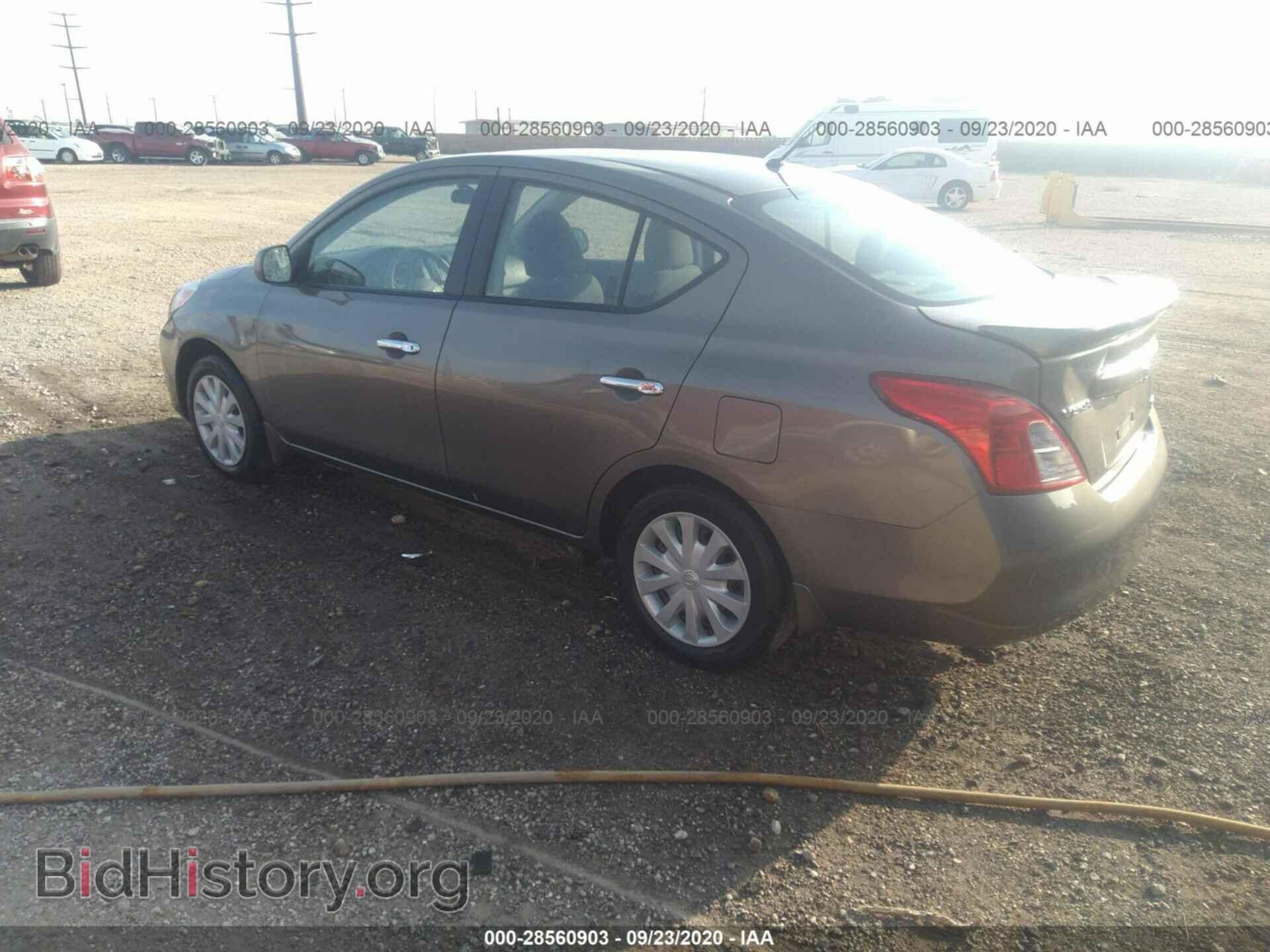 2013 NISSAN VERSA - VIN: 3N1CN7AP1DL872671 - Фото 3