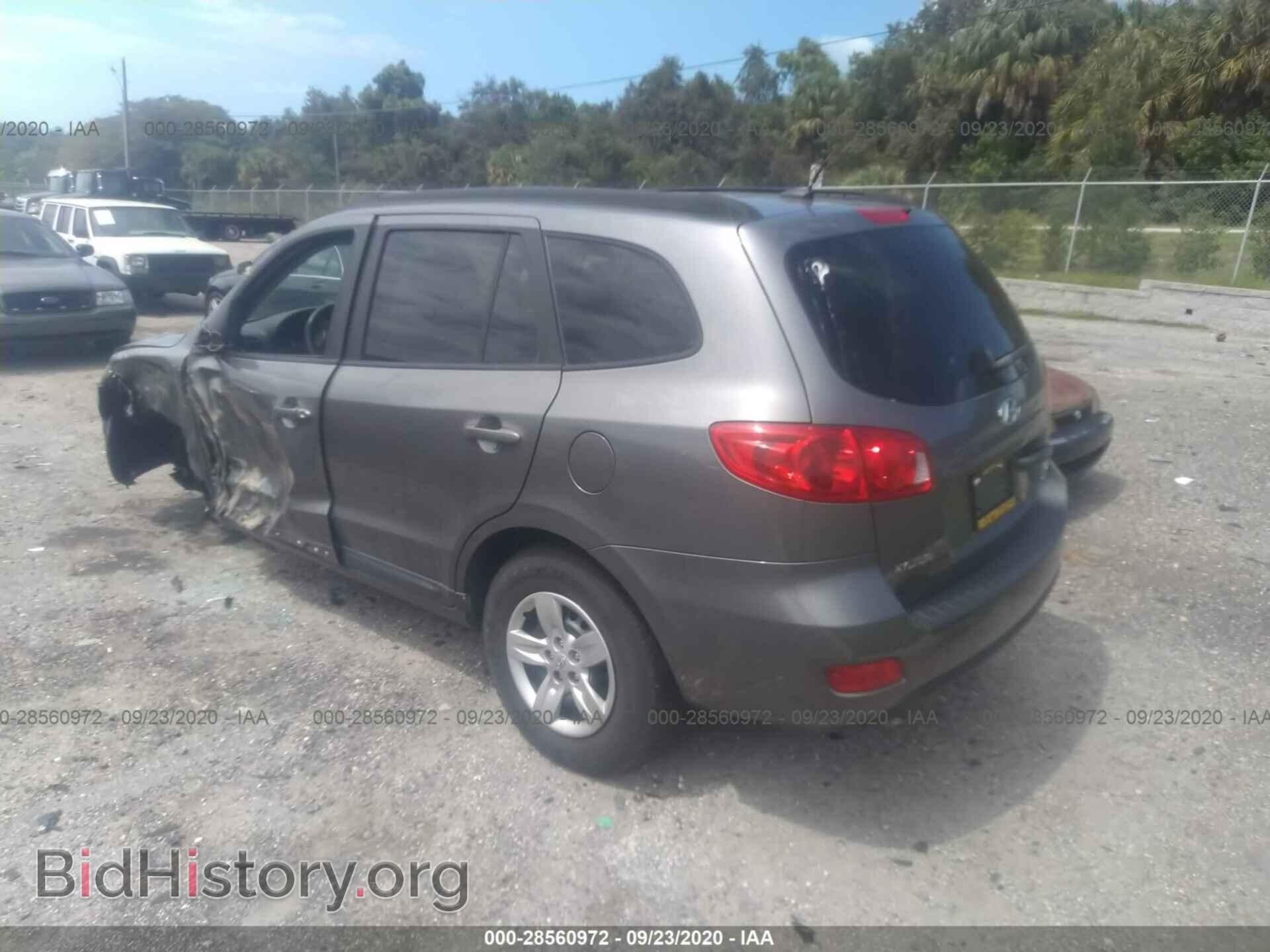 2009 HYUNDAI SANTA FE - VIN: 5NMSG13D69H309736 - Фото 3