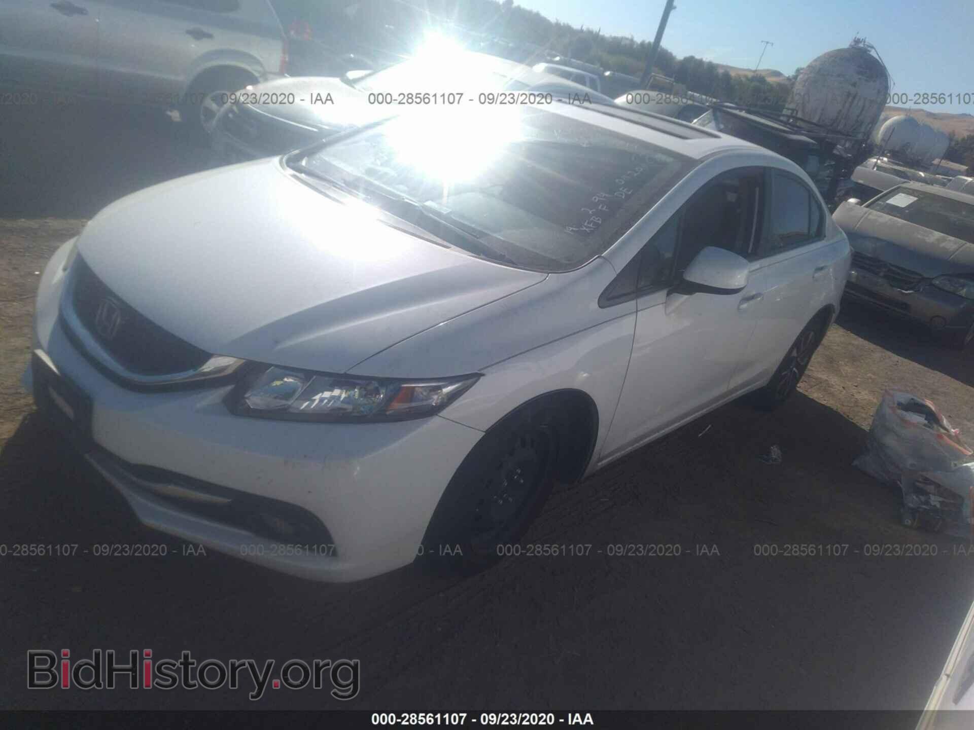 2013 HONDA CIVIC SDN - VIN: 19XFB2F94DE011201 - Photo 2