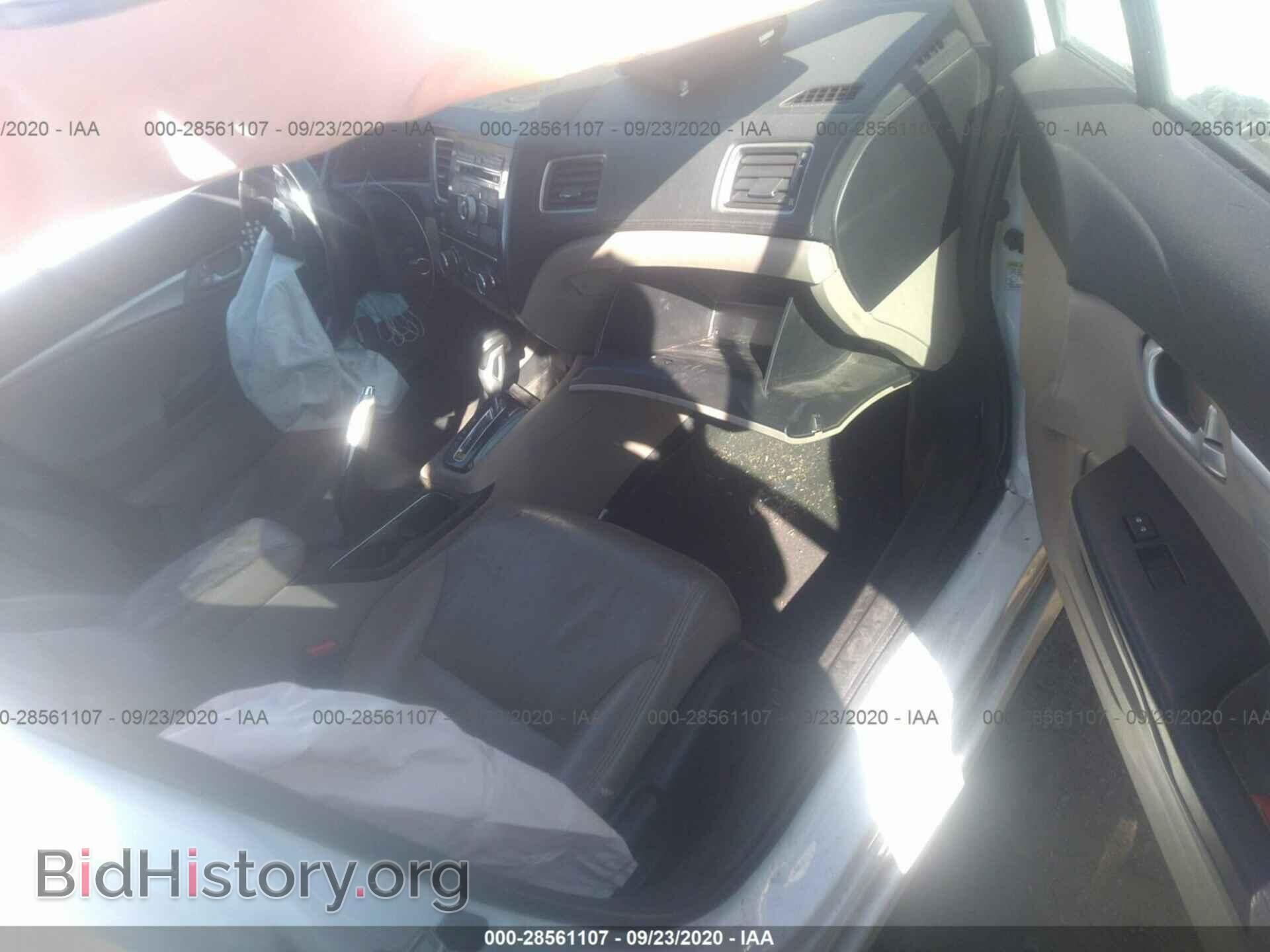2013 HONDA CIVIC SDN - VIN: 19XFB2F94DE011201 - Photo 5