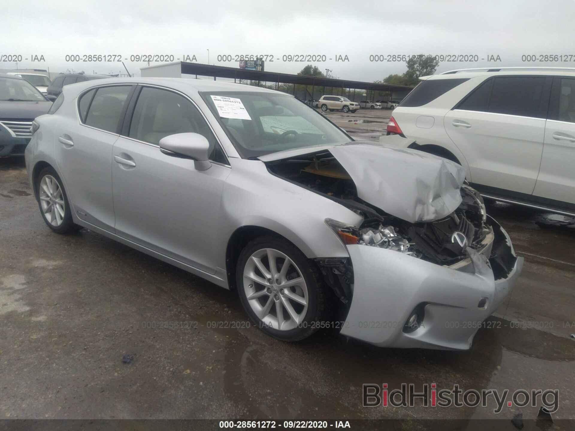 Фотография JTHKD5BH1B2022110 - LEXUS CT 200H 2011