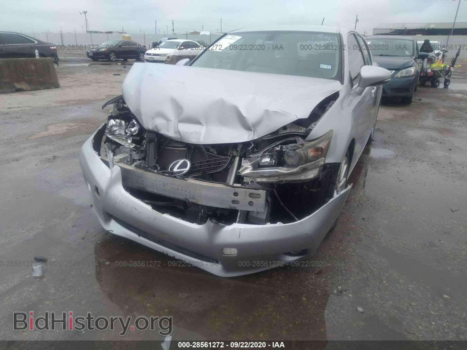2011 LEXUS CT 200H - VIN: JTHKD5BH1B2022110 - Фото 6