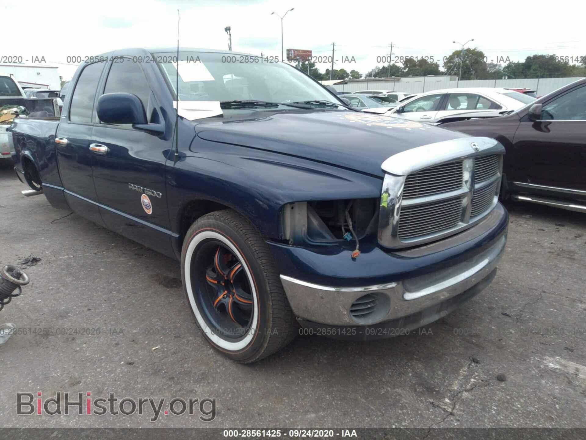 Photo 3D7HA18NX2G155195 - DODGE RAM 1500 2002