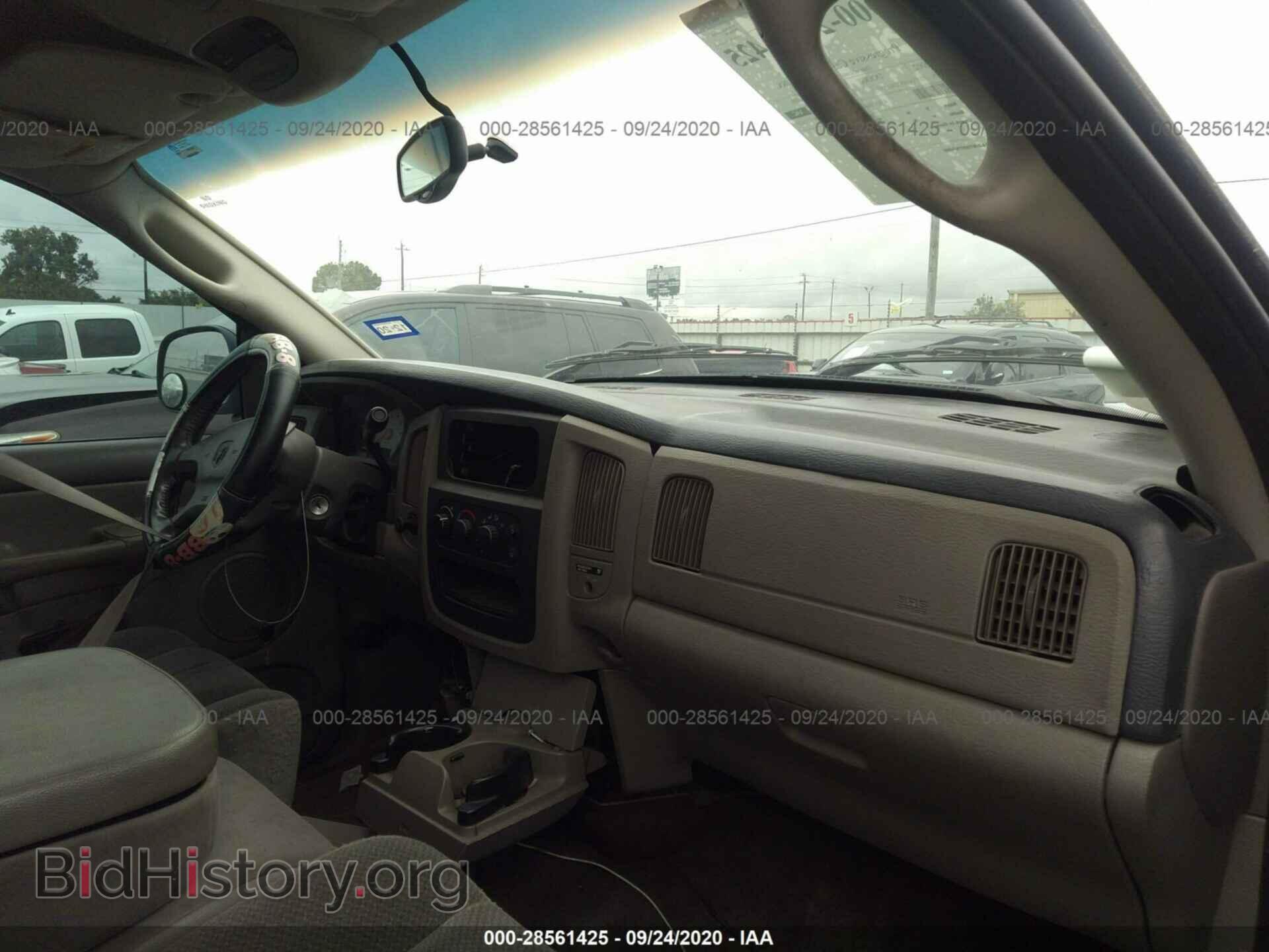 2002 DODGE RAM 1500 - VIN: 3D7HA18NX2G155195 - Фото 5
