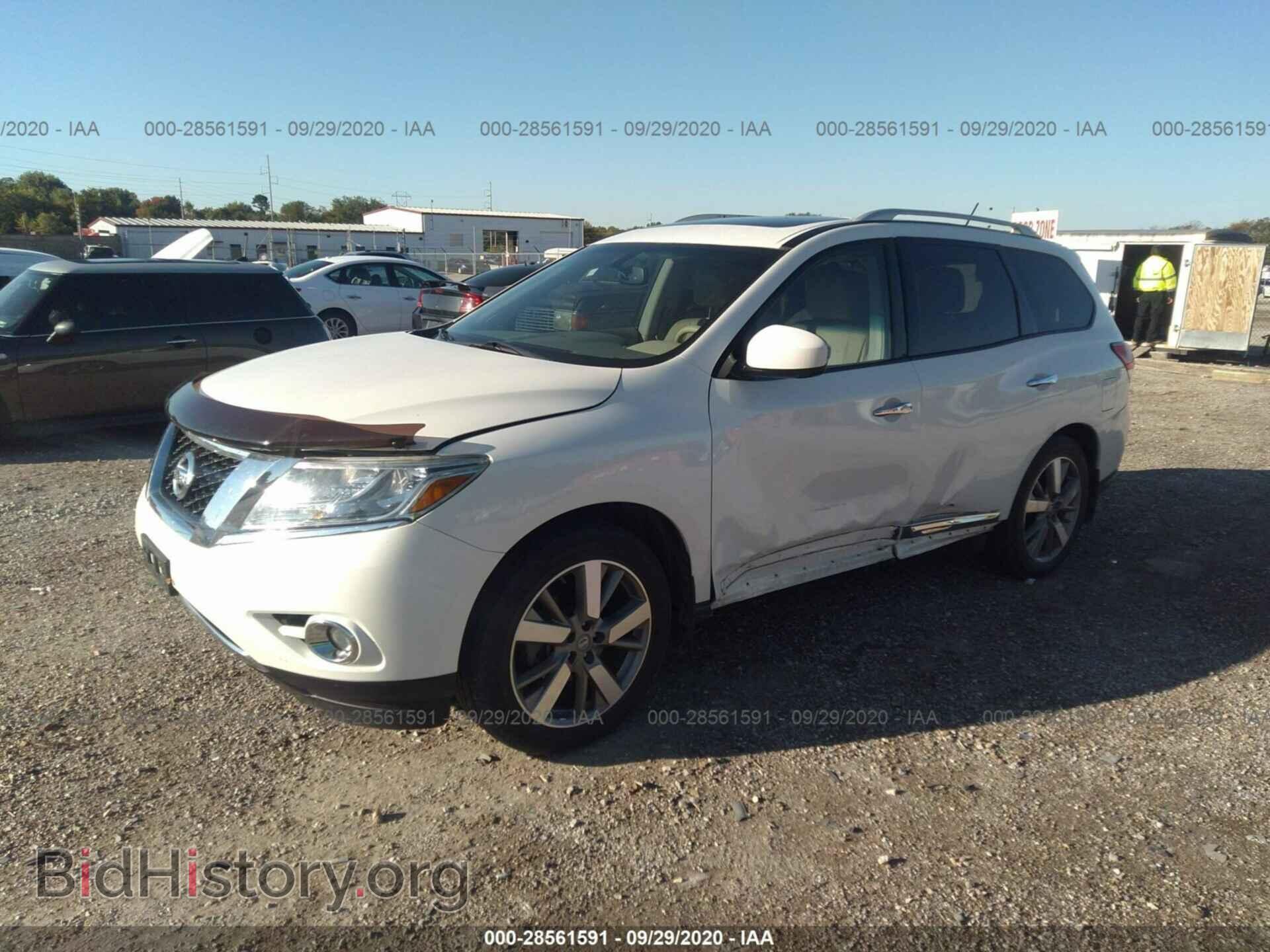 2013 NISSAN PATHFINDER - VIN: 5N1AR2MM3DC608078 - Фото 2