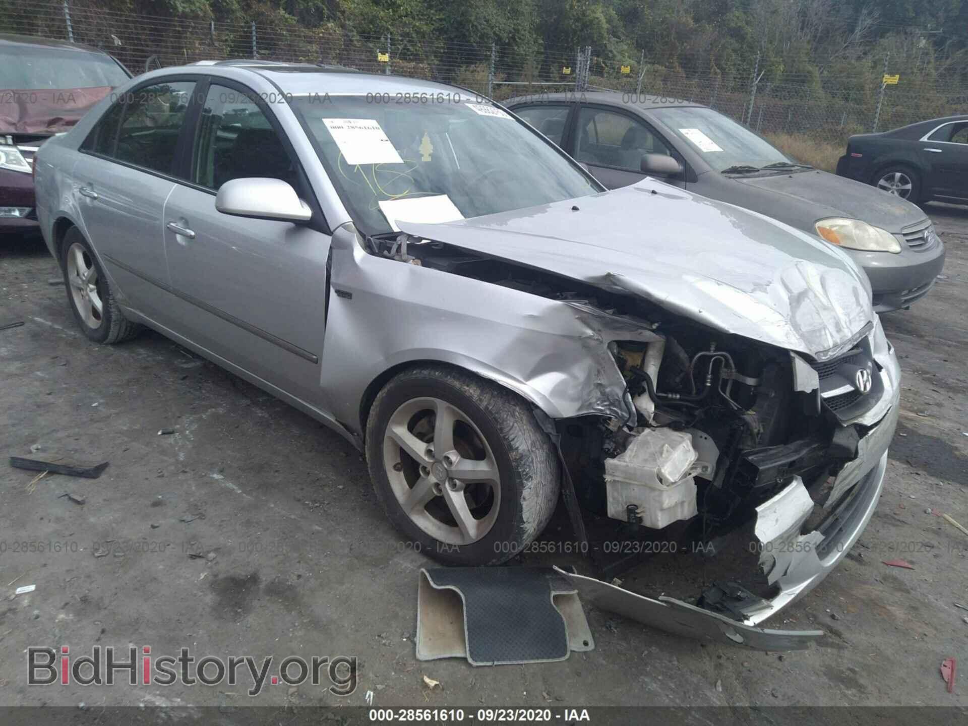 Photo 5NPEU46F47H270195 - HYUNDAI SONATA 2007