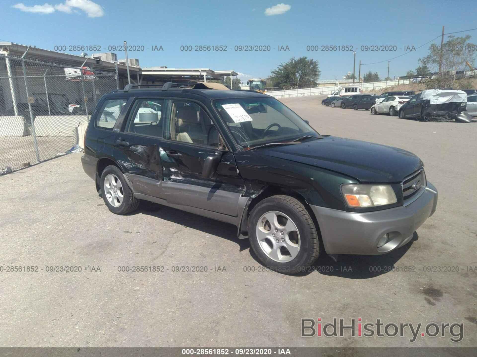 Photo JF1SG65664H742372 - SUBARU FORESTER 2004