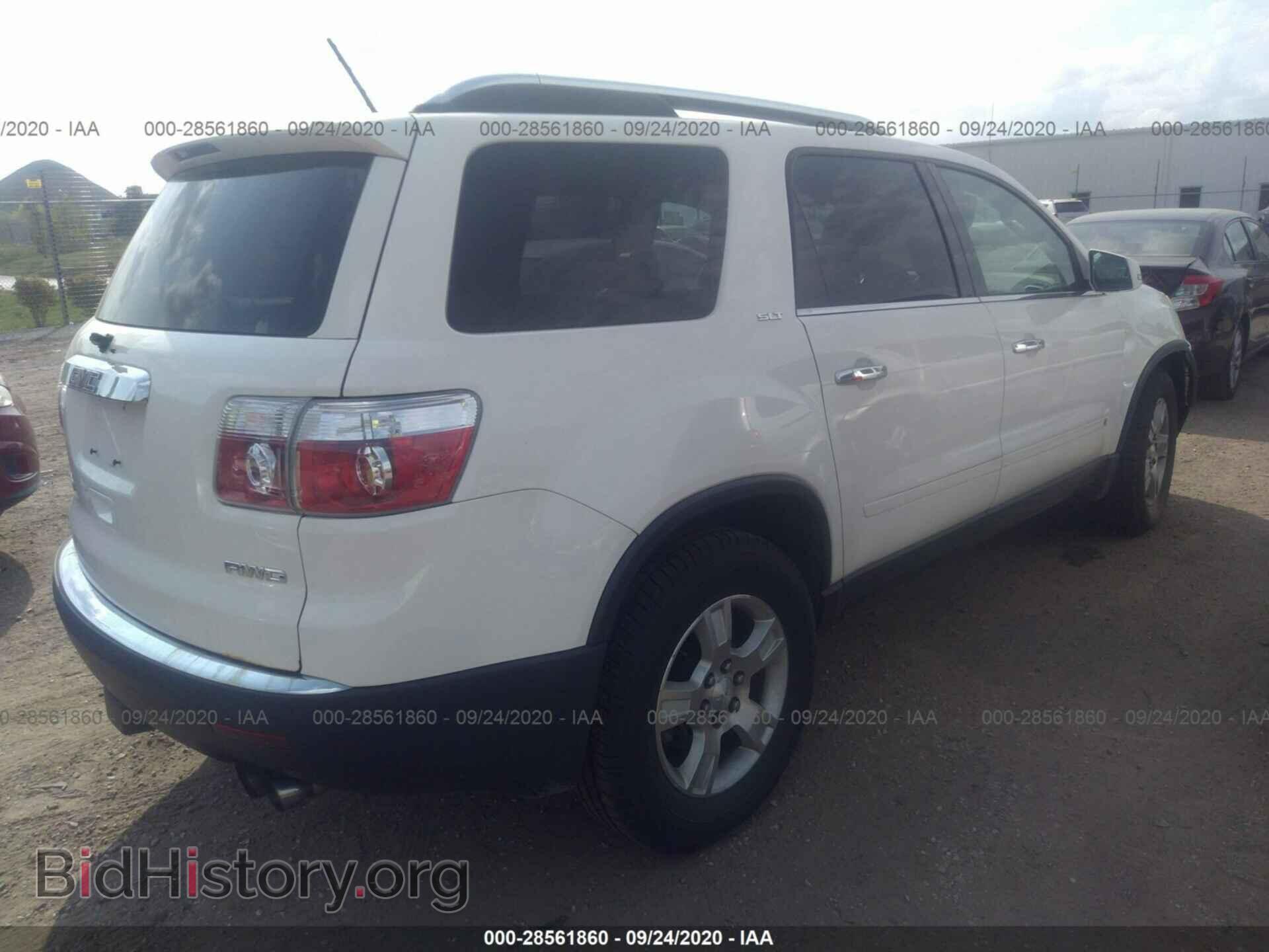 2009 GMC ACADIA - VIN: 1GKEV23D09J116604 - Фото 4