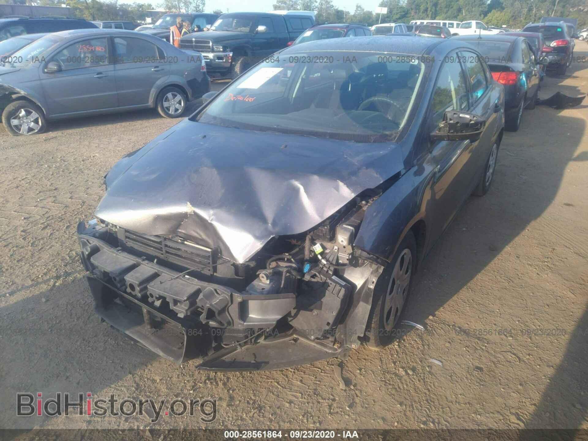 2014 FORD FOCUS - VIN: 1FADP3E24EL228572 - Фото 2