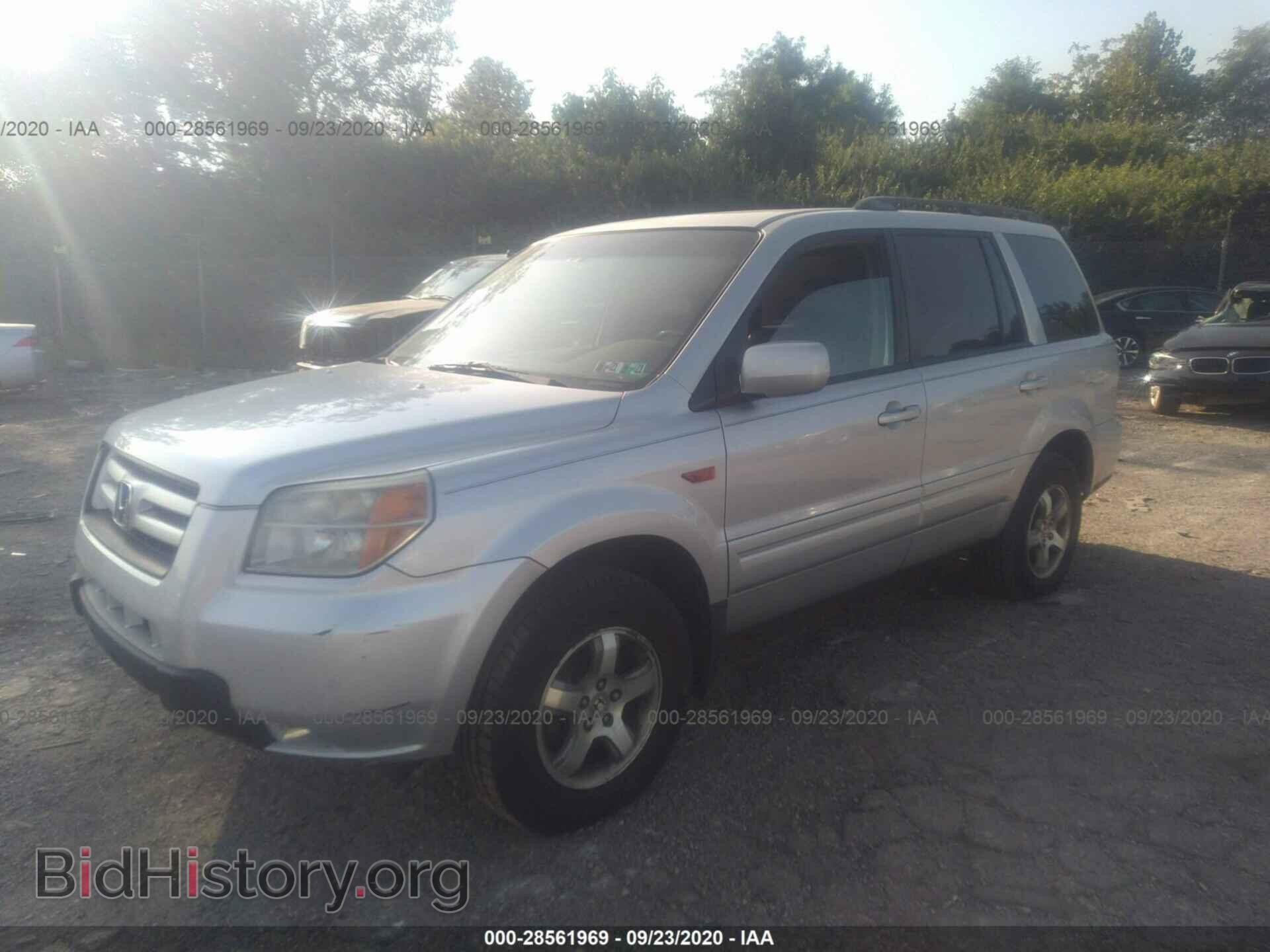 2006 HONDA PILOT - VIN: 2HKYF185X6H507667 - Фото 2