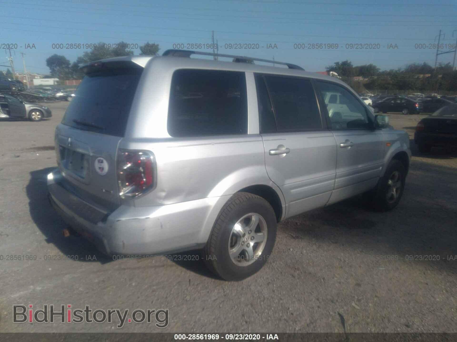 2006 HONDA PILOT - VIN: 2HKYF185X6H507667 - Фото 4