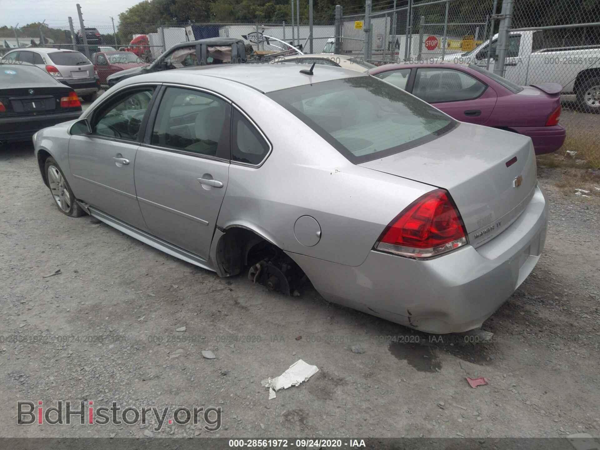 2013 CHEVROLET IMPALA - VIN: 2G1WG5E36D1171800 - Фото 3