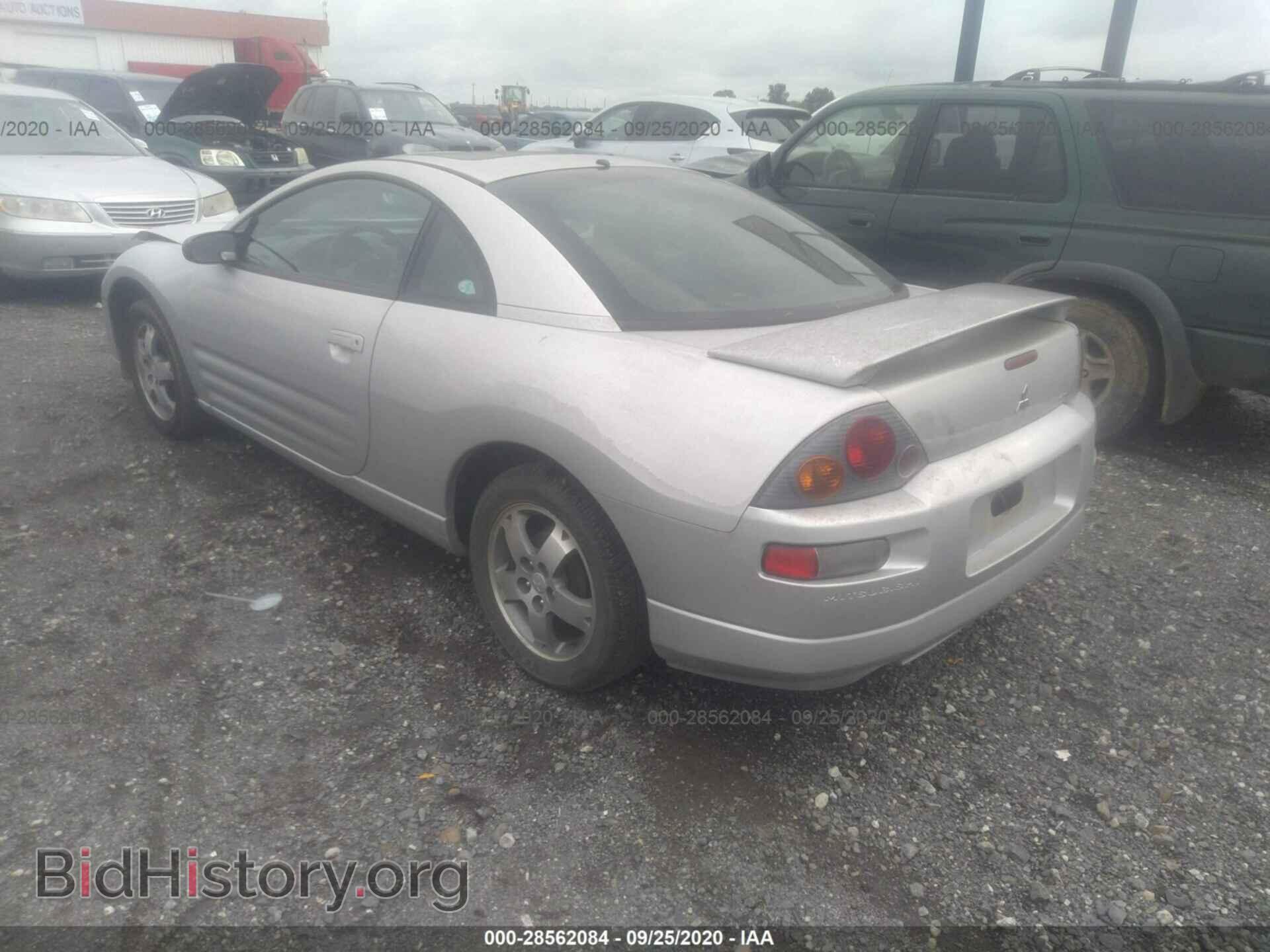 2003 MITSUBISHI ECLIPSE - VIN: 4A3AC44G13E034267 - Фото 3