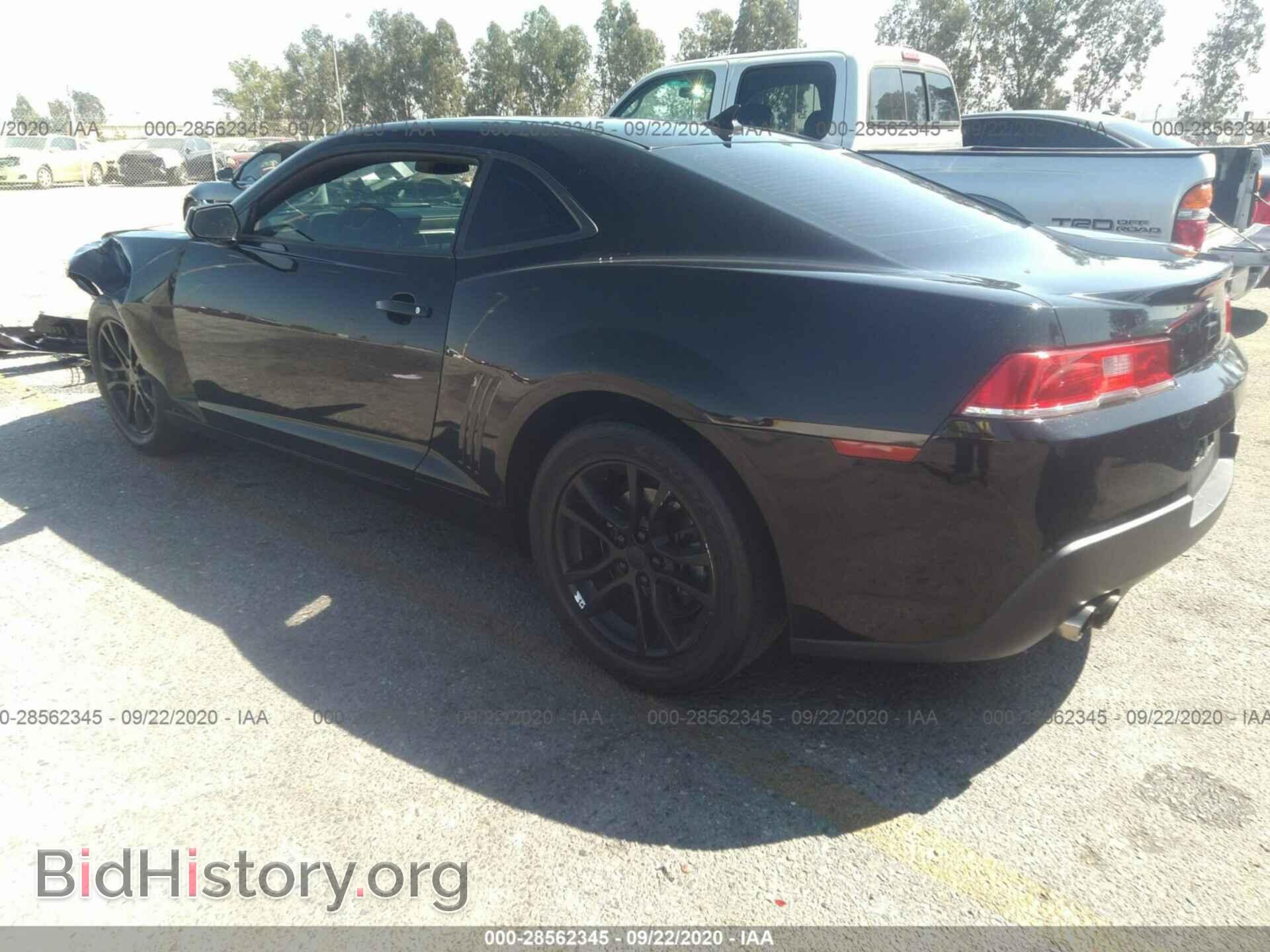 2014 CHEVROLET CAMARO - VIN: 2G1FE1E34E9231641 - Фото 3