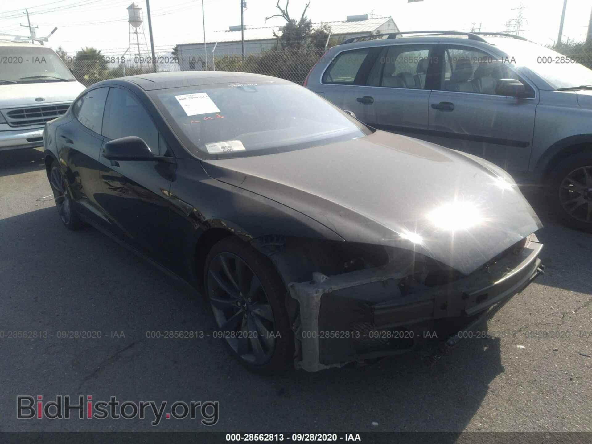 Photo 5YJSA1H14EFP61390 - TESLA MODEL S 2014