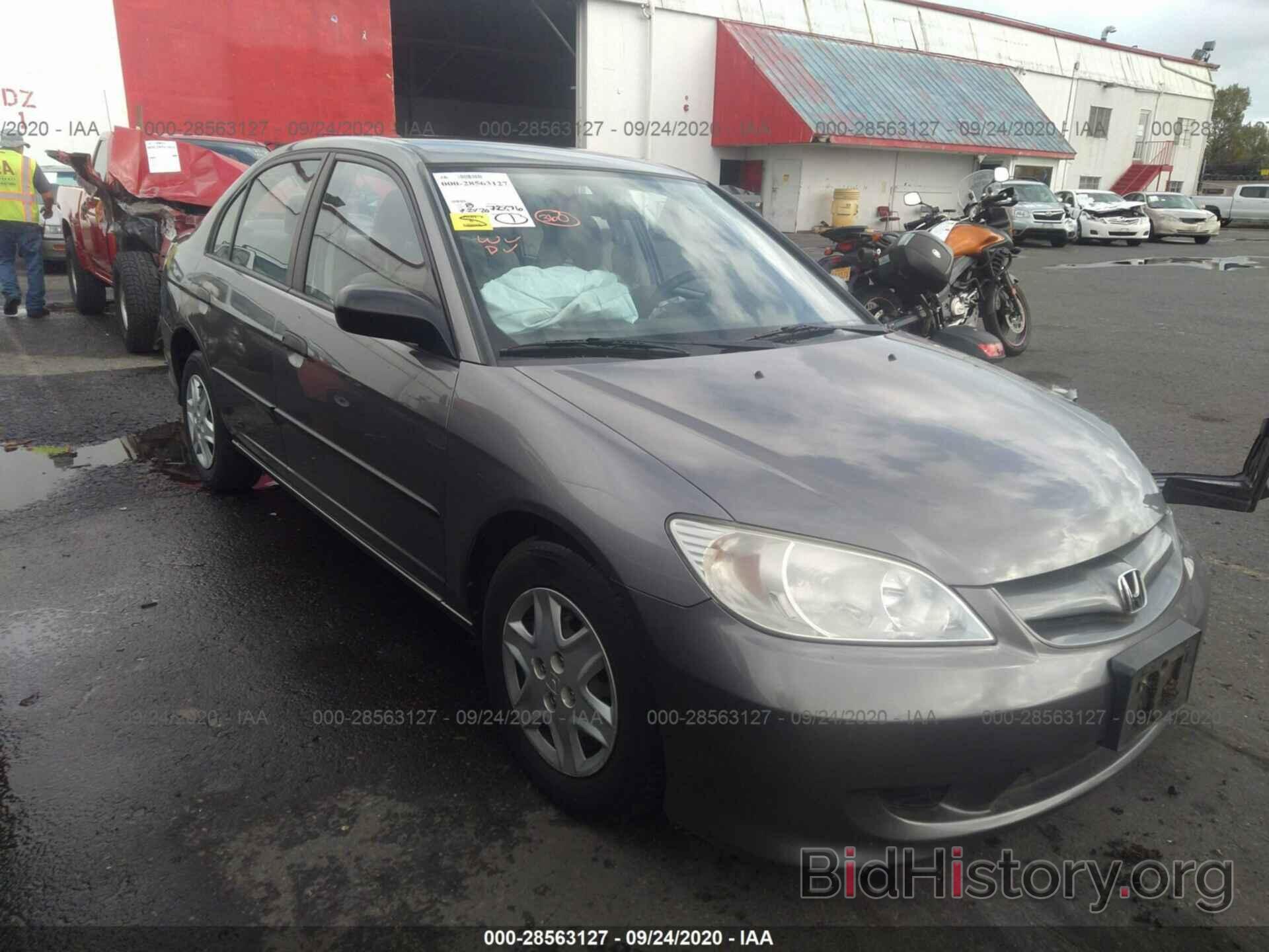 Photo 1HGES16345L019956 - HONDA CIVIC SDN 2005