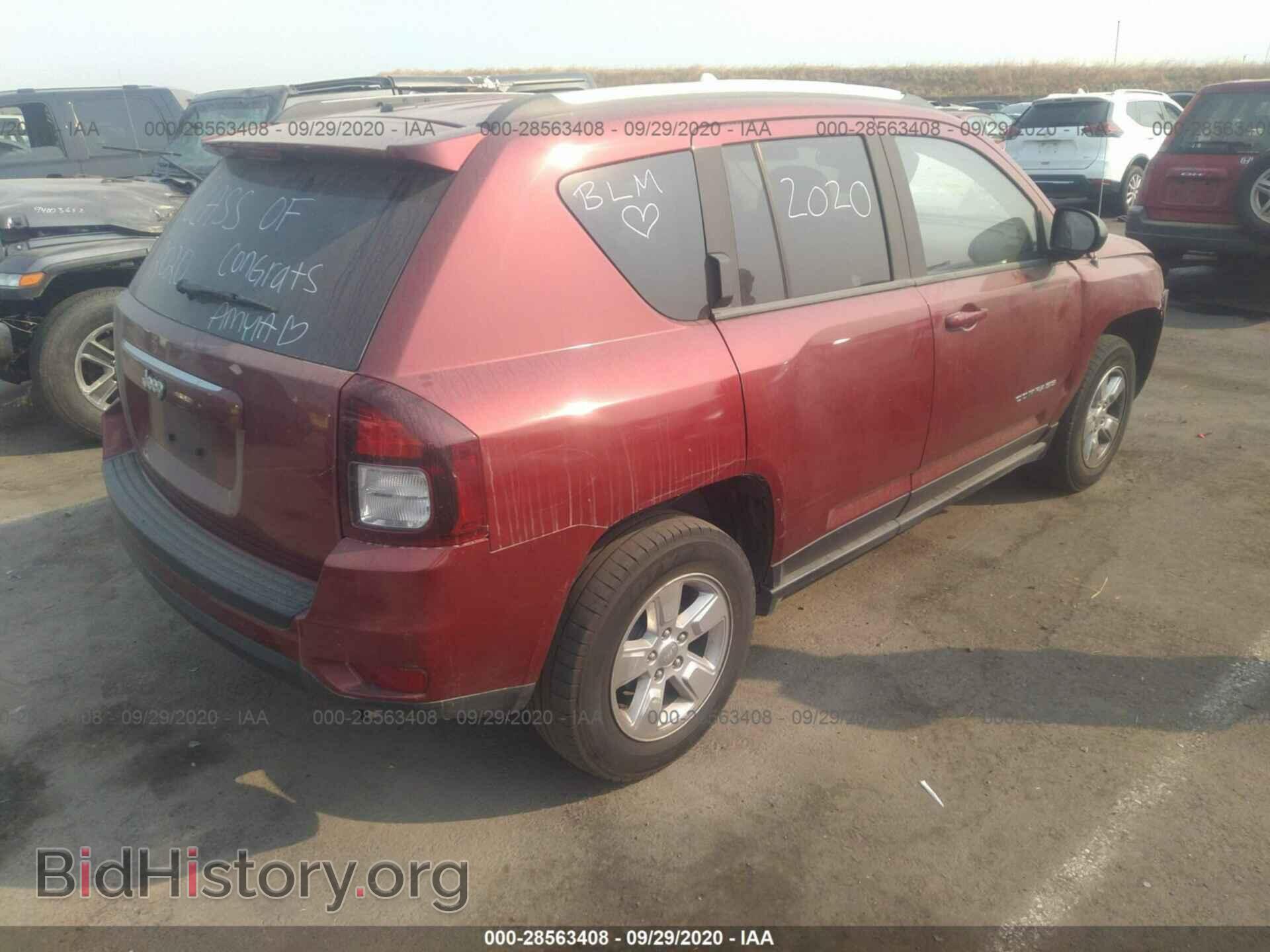2016 JEEP COMPASS - VIN: 1C4NJCBA9GD642858 - Фото 4