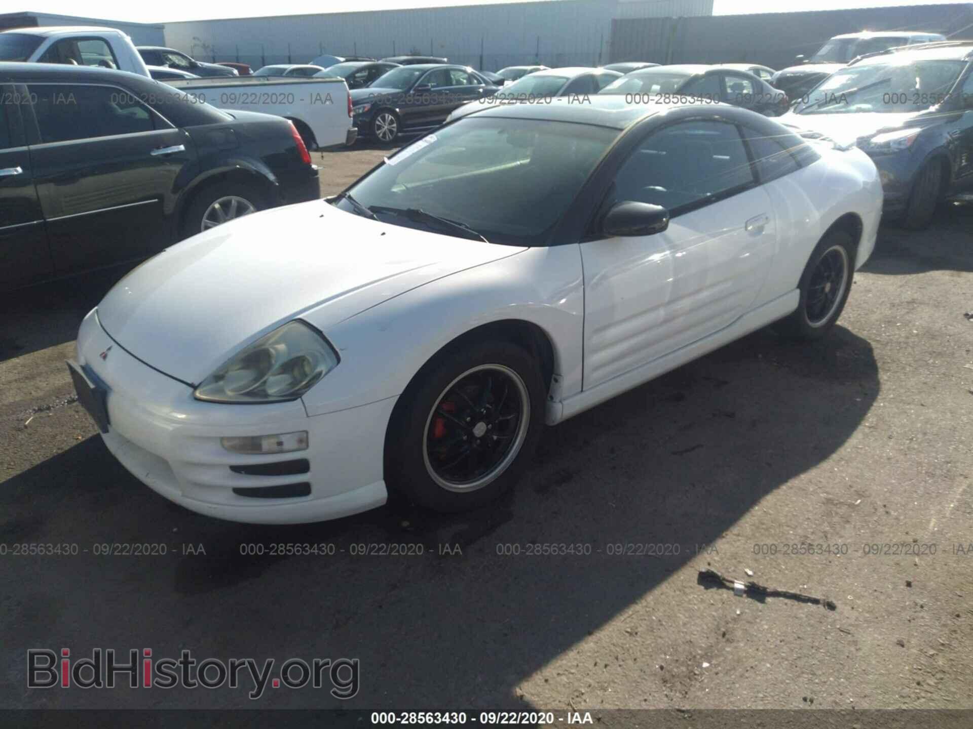2000 MITSUBISHI ECLIPSE - VIN: 4A3AC54LXYE172030 - Фото 2
