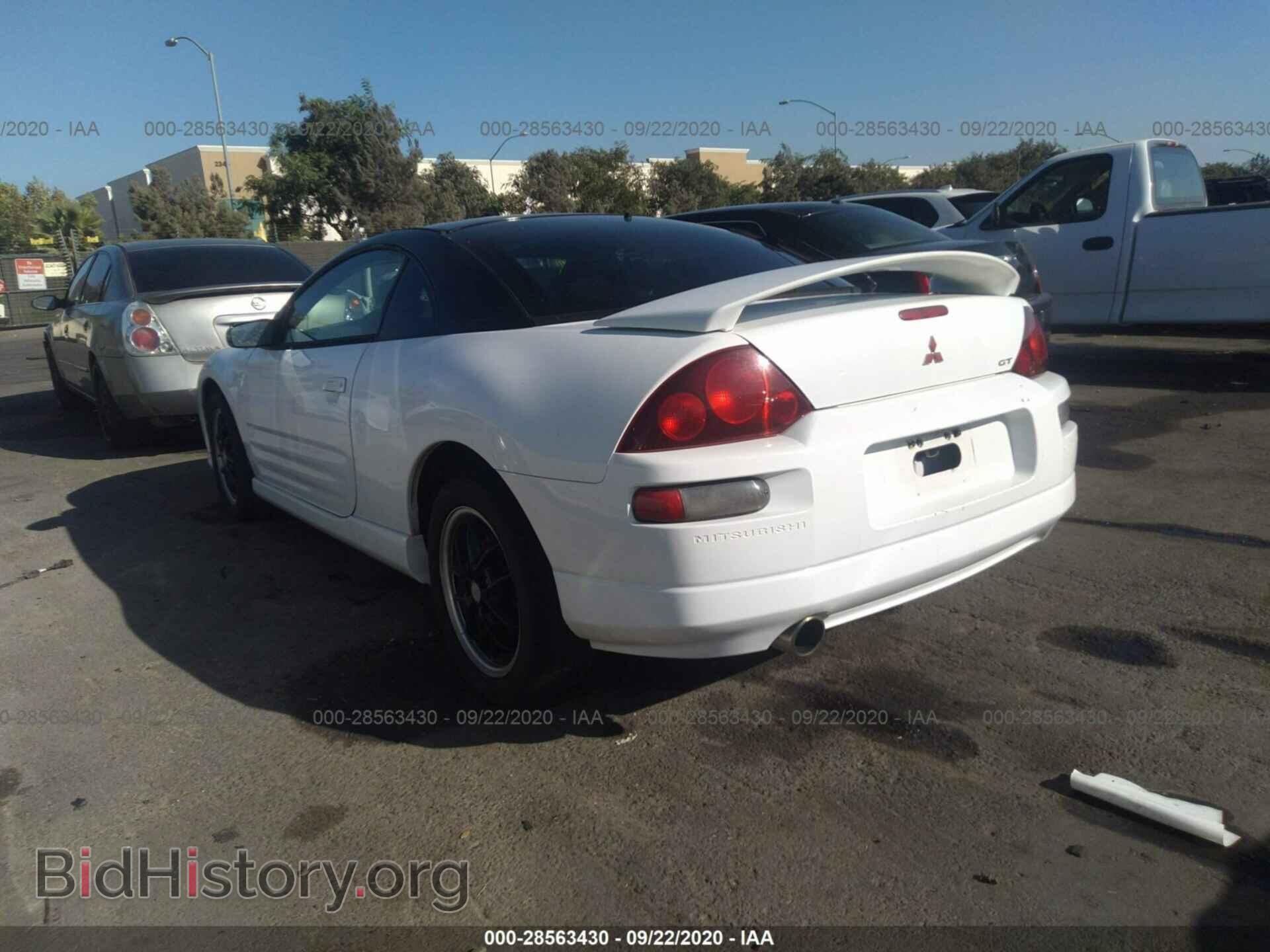 2000 MITSUBISHI ECLIPSE - VIN: 4A3AC54LXYE172030 - Фото 3