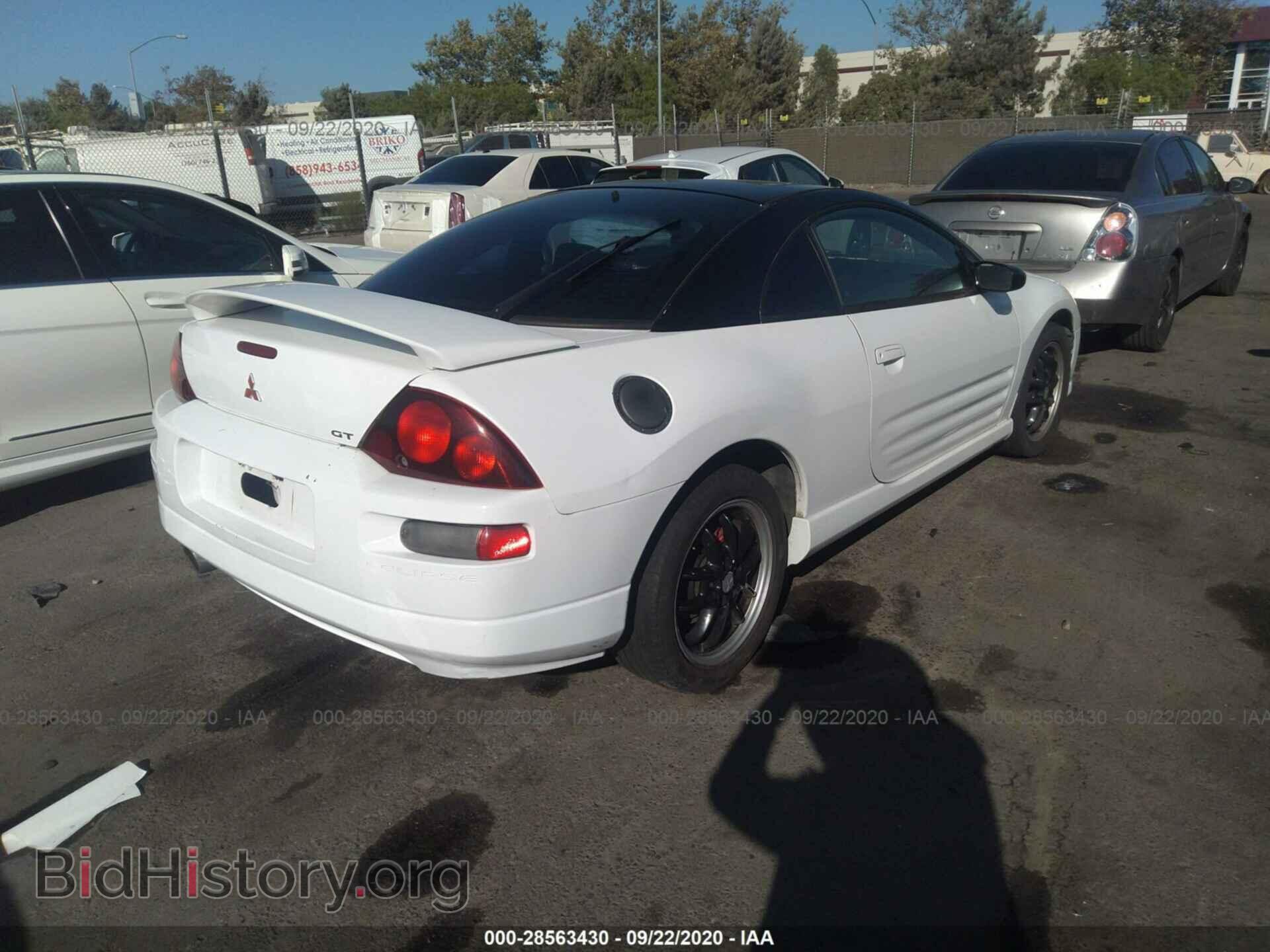 2000 MITSUBISHI ECLIPSE - VIN: 4A3AC54LXYE172030 - Фото 4