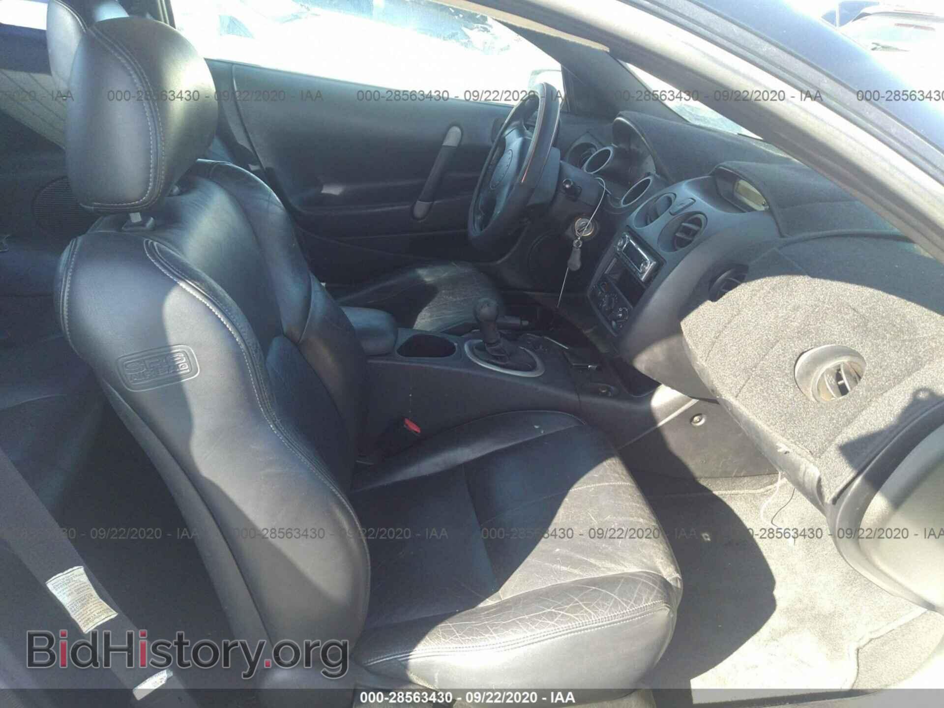 2000 MITSUBISHI ECLIPSE - VIN: 4A3AC54LXYE172030 - Фото 5