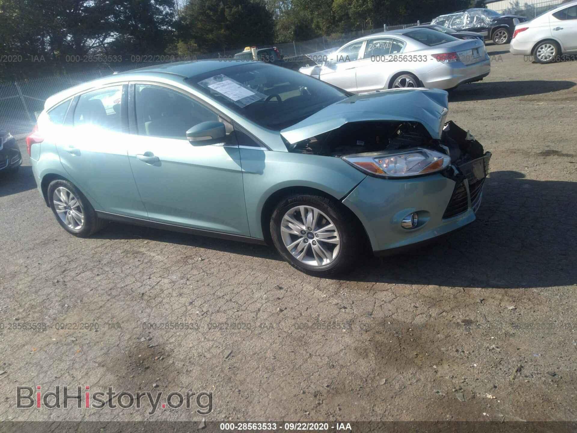 Фотография 1FAHP3M29CL448824 - FORD FOCUS 2012