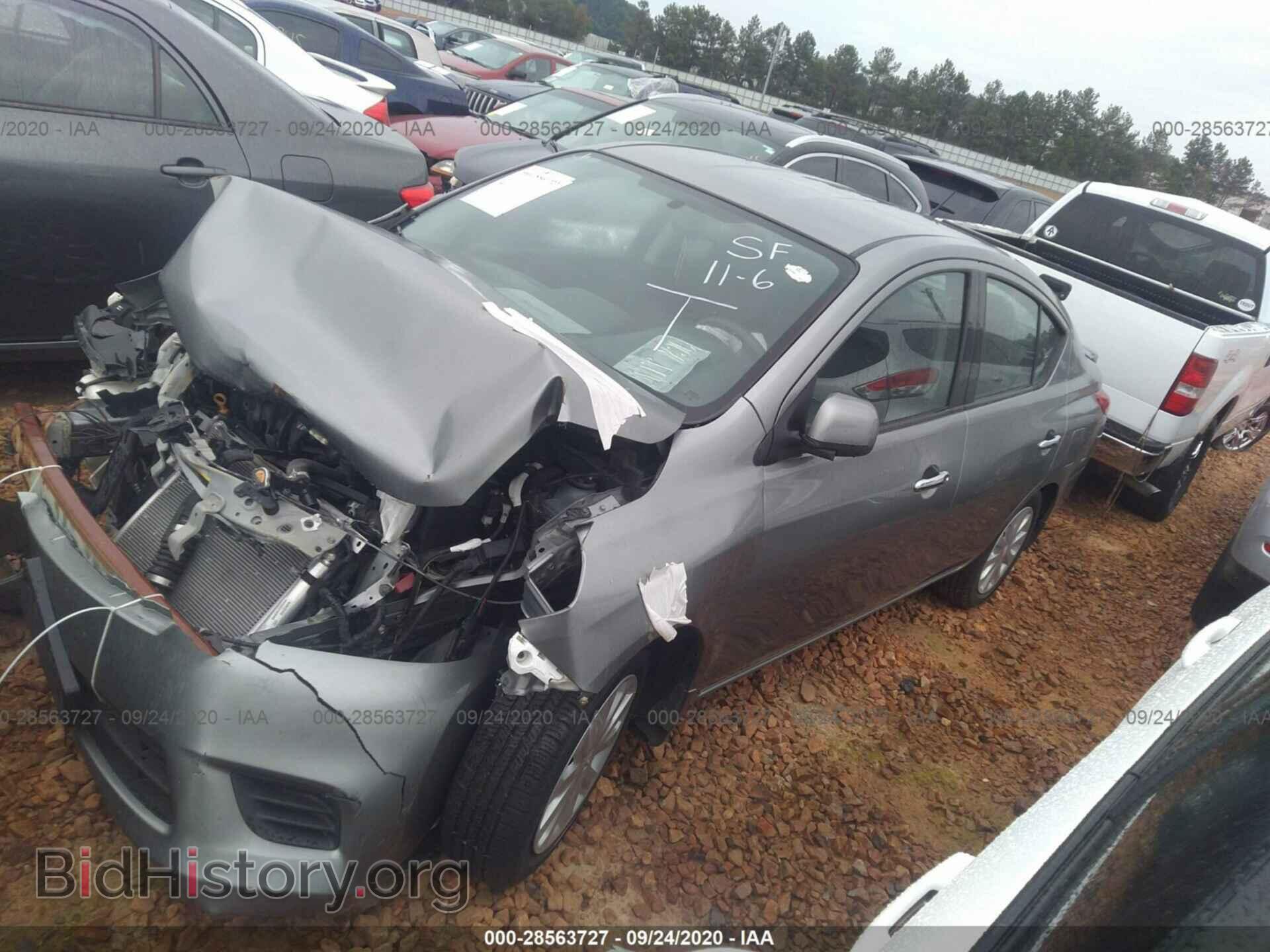 2014 NISSAN VERSA - VIN: 3N1CN7AP6EL818042 - Фото 2