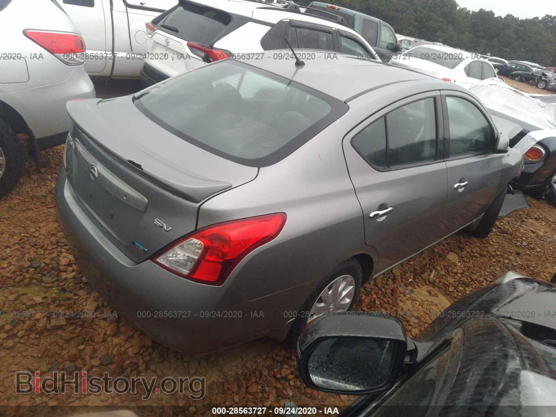 2014 NISSAN VERSA - VIN: 3N1CN7AP6EL818042 - Фото 4