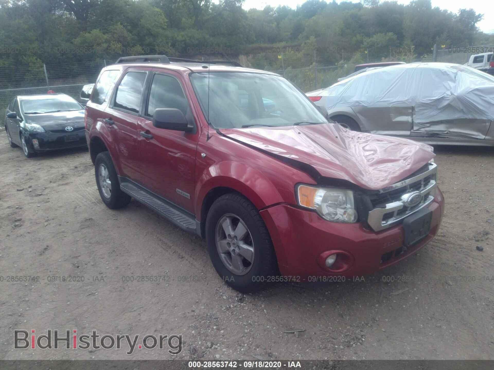 Фотография 1FMCU03198KD14845 - FORD ESCAPE 2008