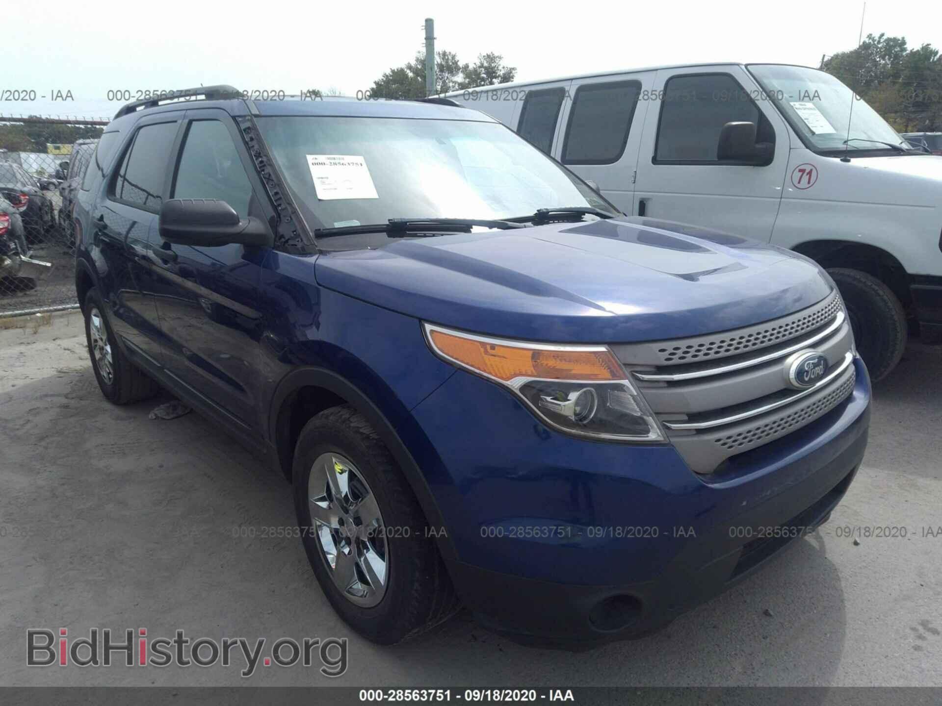 Фотография 1FM5K7B91DGC83215 - FORD EXPLORER 2013