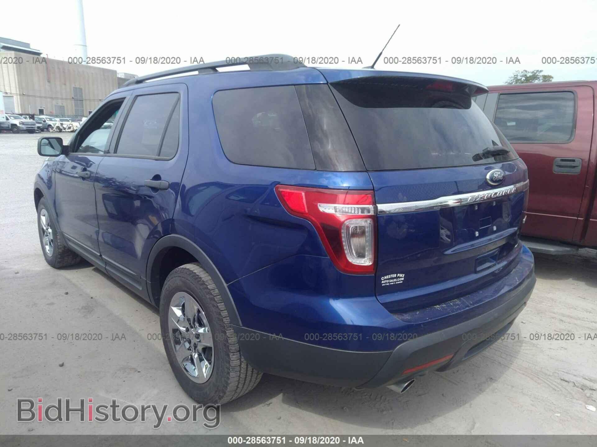 2013 FORD EXPLORER - VIN: 1FM5K7B91DGC83215 - Photo 3