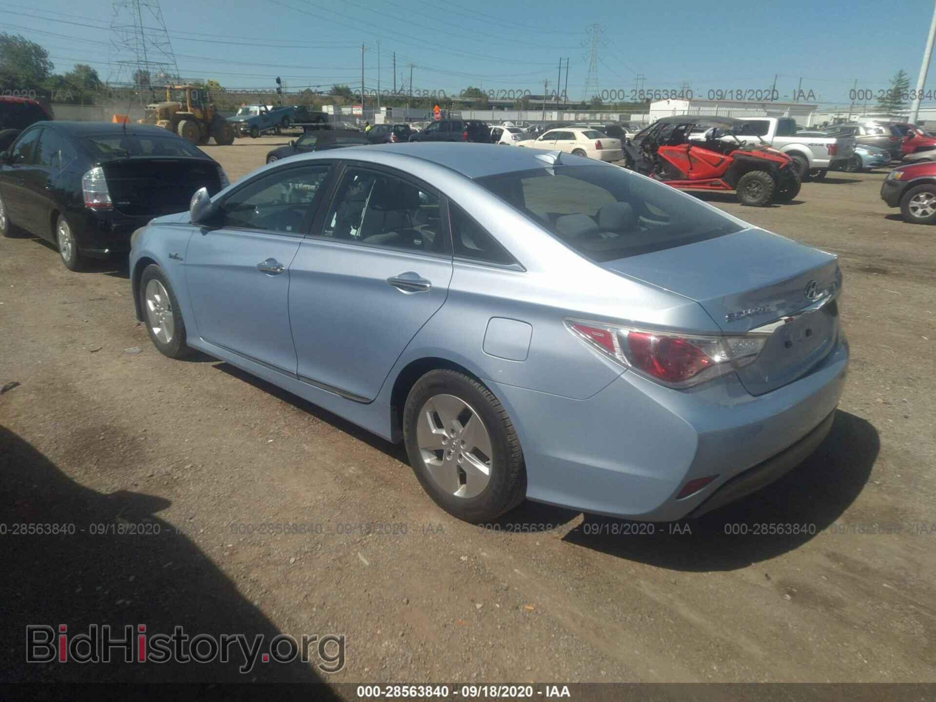 2012 HYUNDAI SONATA - VIN: KMHEC4A41CA026963 - Фото 3
