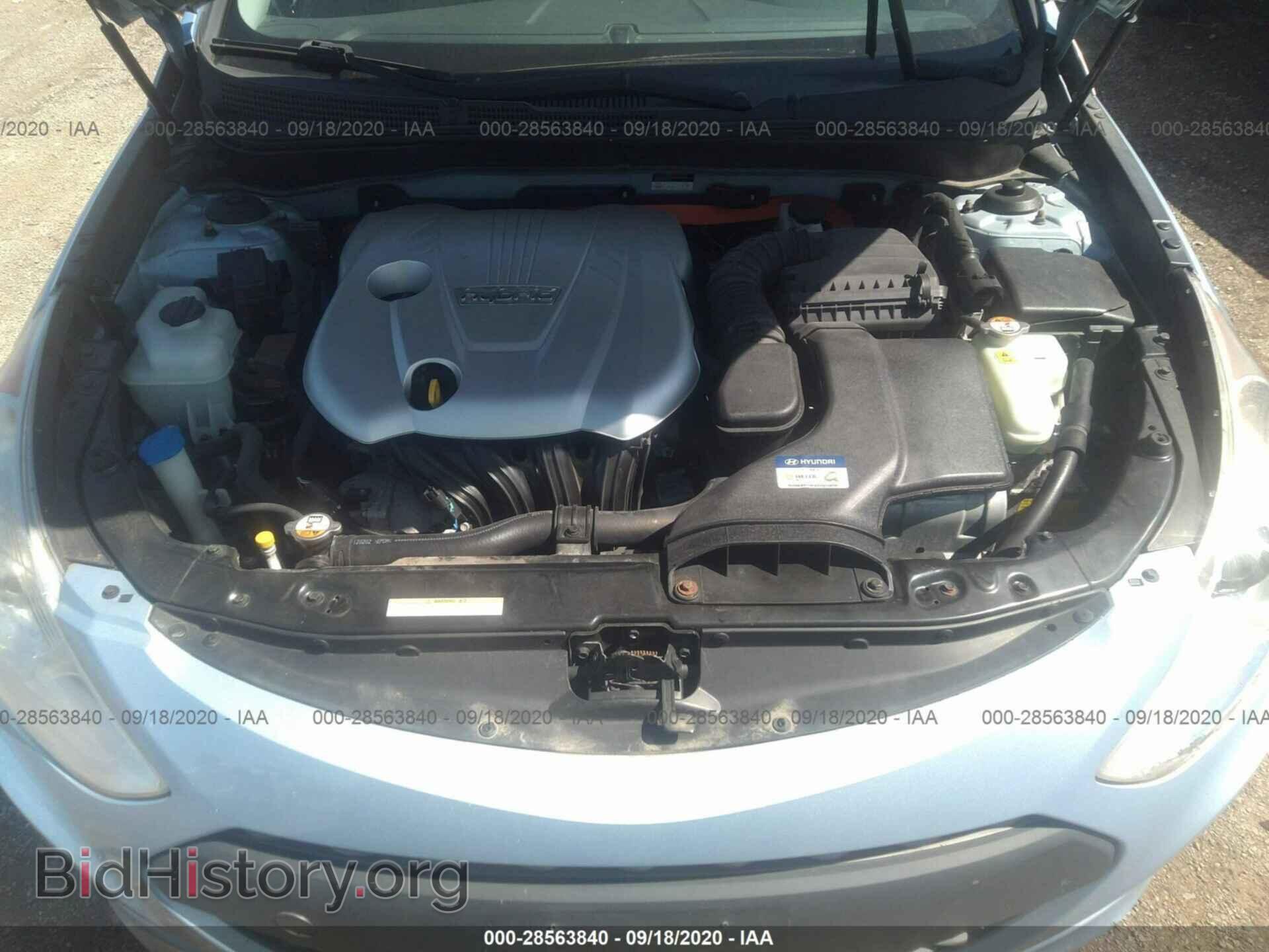 2012 HYUNDAI SONATA - VIN: KMHEC4A41CA026963 - Фото 10