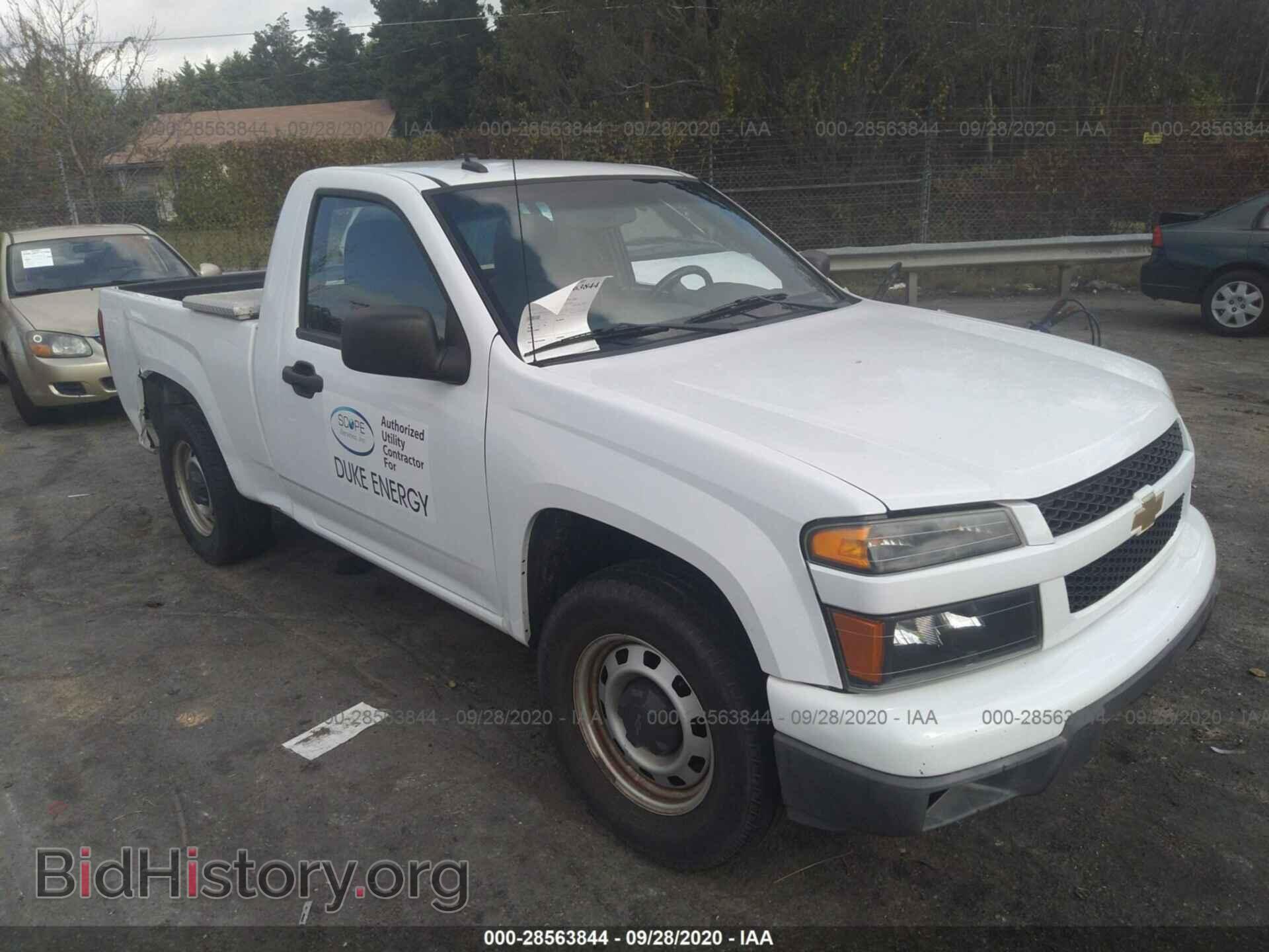 Фотография 1GCCSBF99C8111239 - CHEVROLET COLORADO 2012