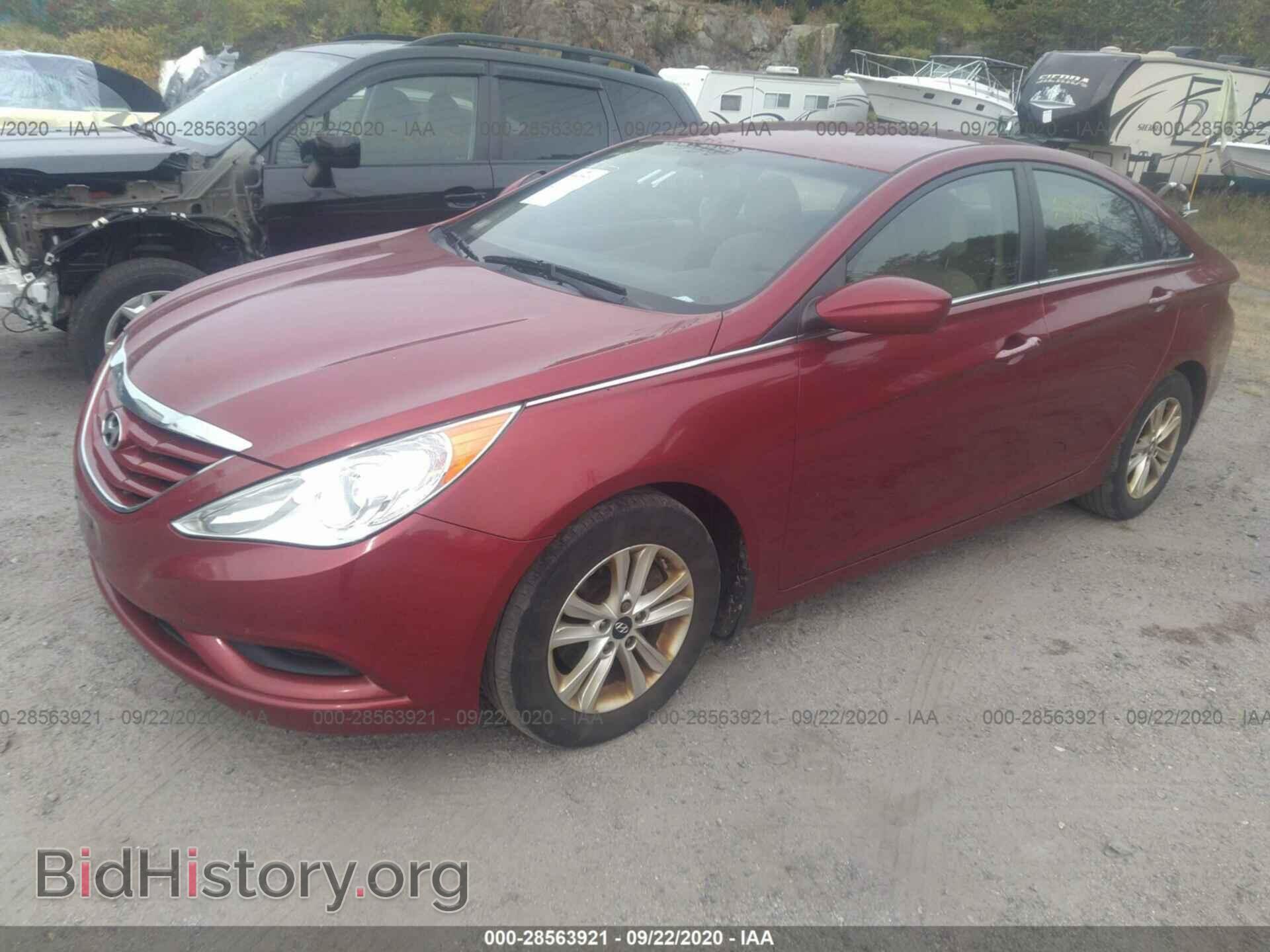 2012 HYUNDAI SONATA - VIN: 5NPEB4AC0CH345665 - Фото 2