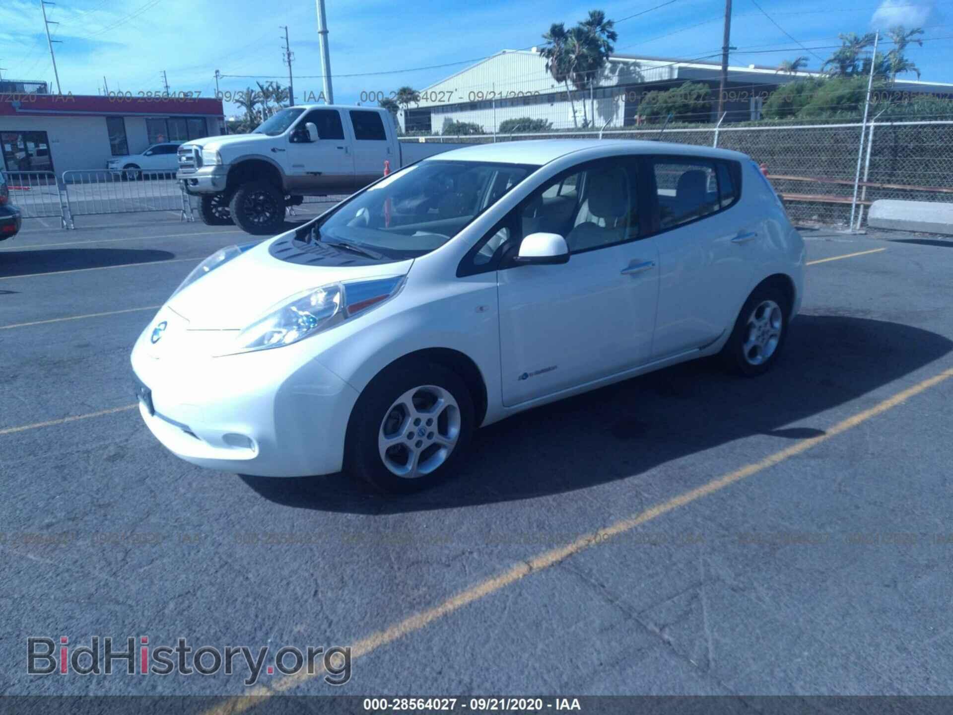 2011 NISSAN LEAF - VIN: JN1AZ0CP3BT005636 - Фото 2