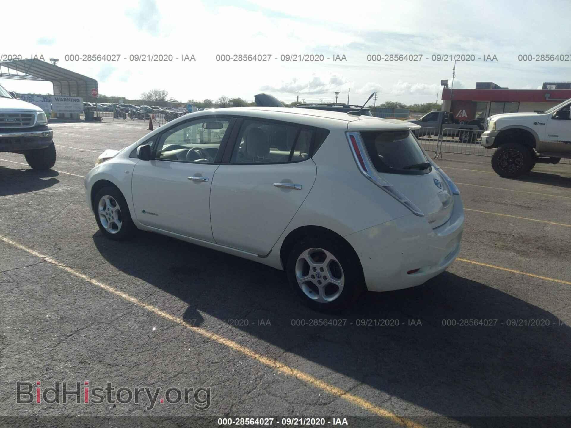2011 NISSAN LEAF - VIN: JN1AZ0CP3BT005636 - Фото 3