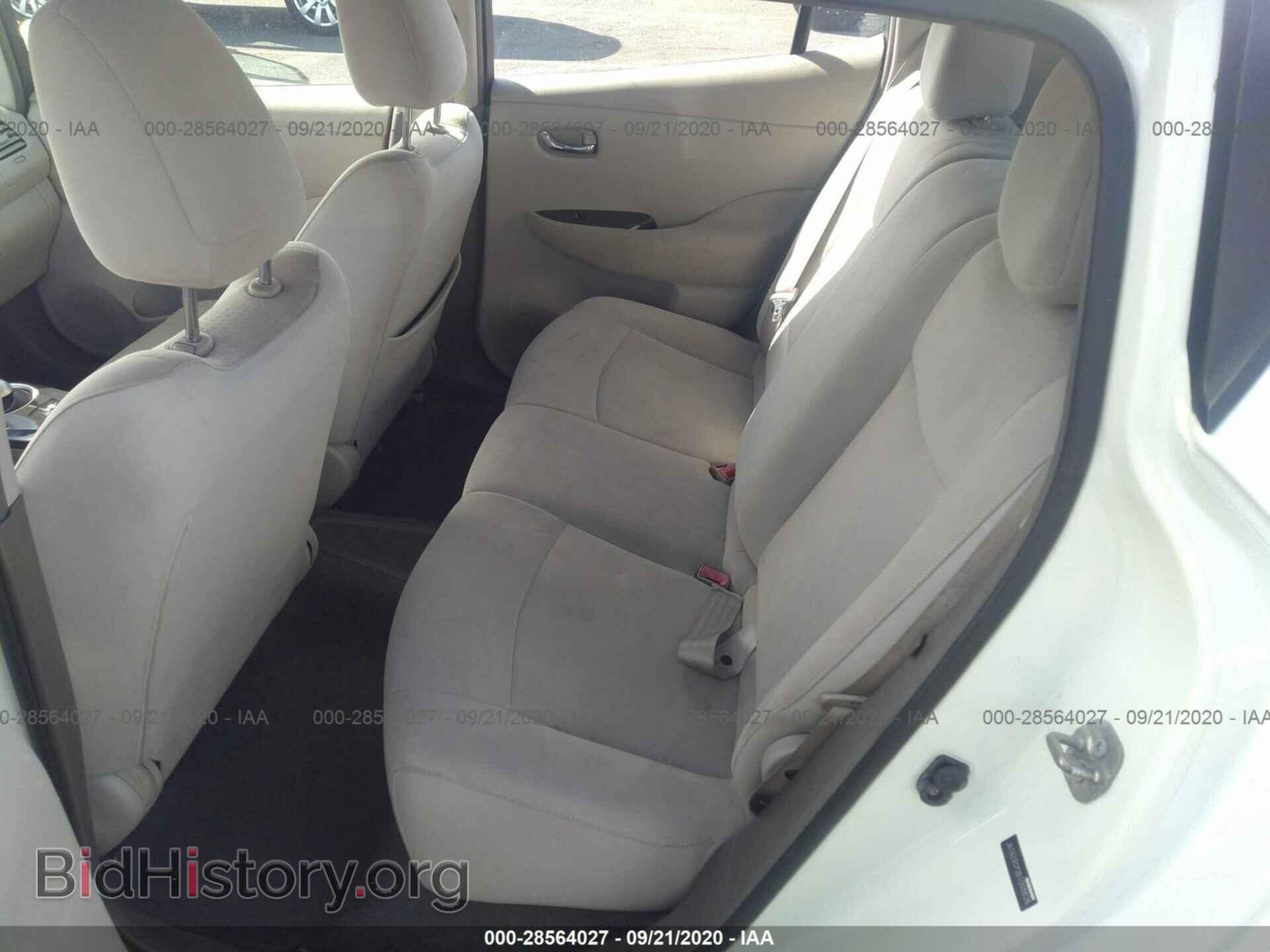 2011 NISSAN LEAF - VIN: JN1AZ0CP3BT005636 - Фото 8