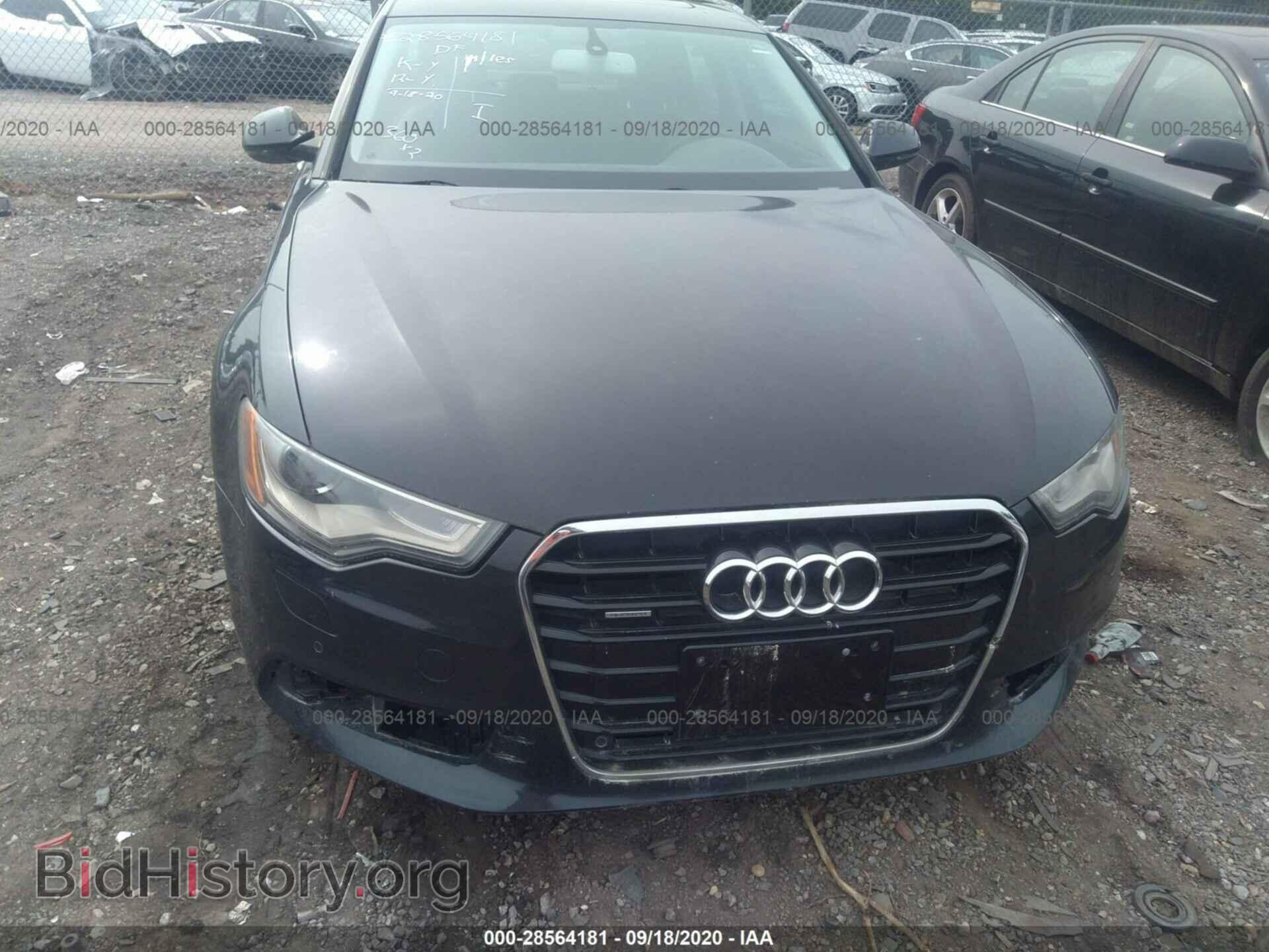 2013 AUDI A6 - VIN: WAUGFAFC4DN100807 - Фото 6