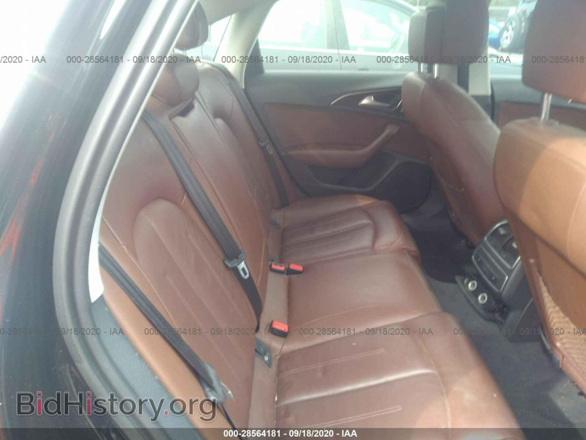 2013 AUDI A6 - VIN: WAUGFAFC4DN100807 - Фото 8