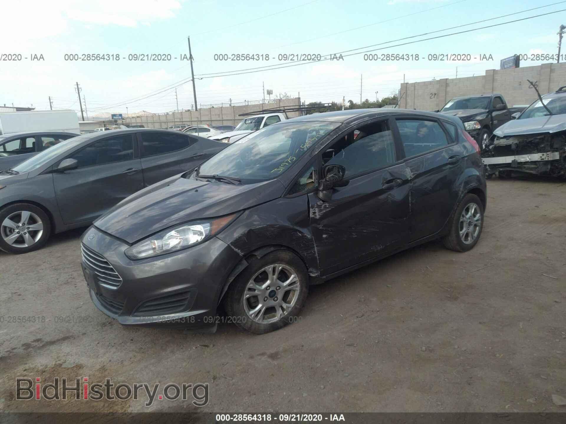 2016 FORD FIESTA - VIN: 3FADP4EJ2GM122507 - Фото 2