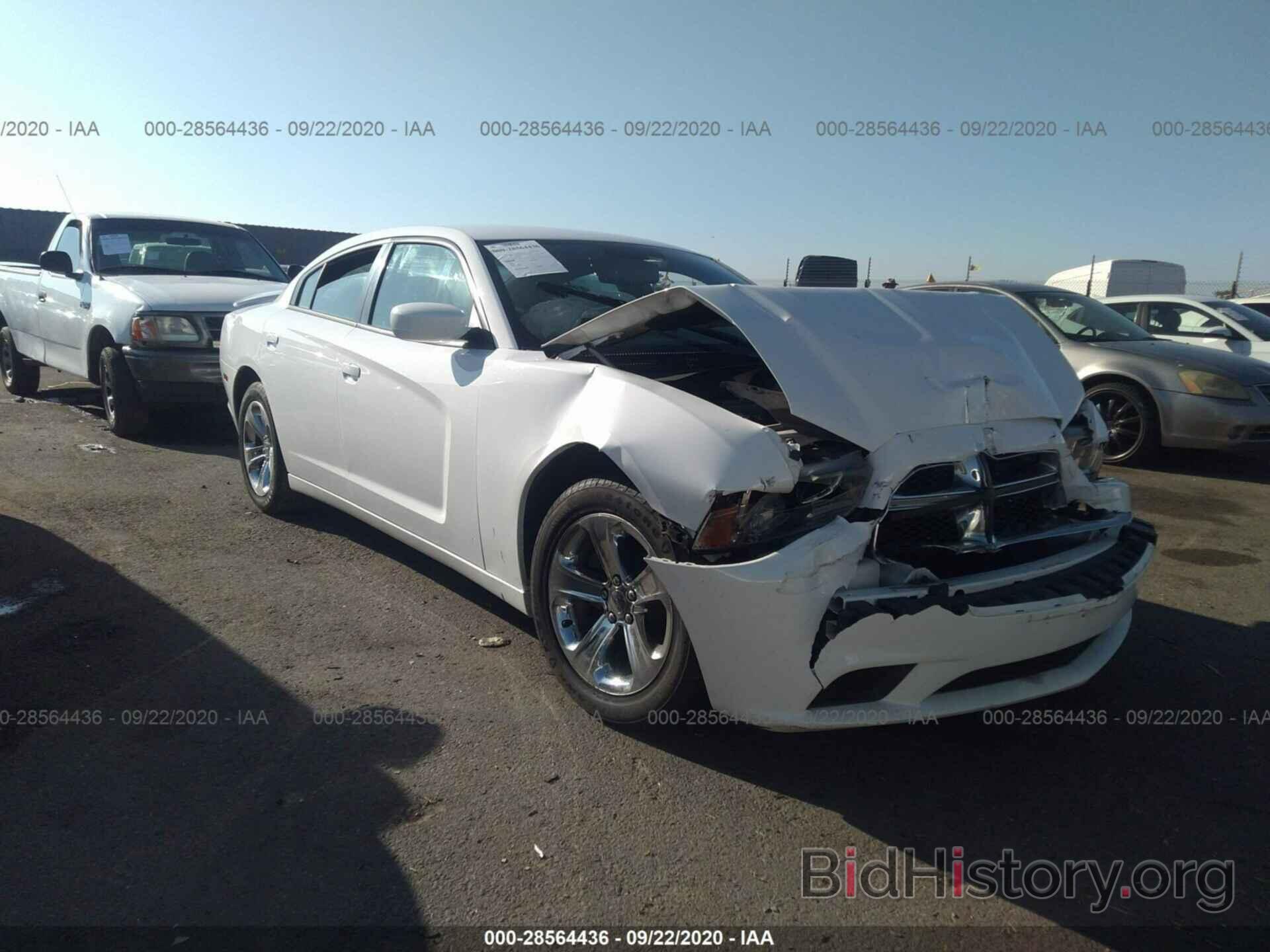 Photo 2C3CDXBG0DH565343 - DODGE CHARGER 2013